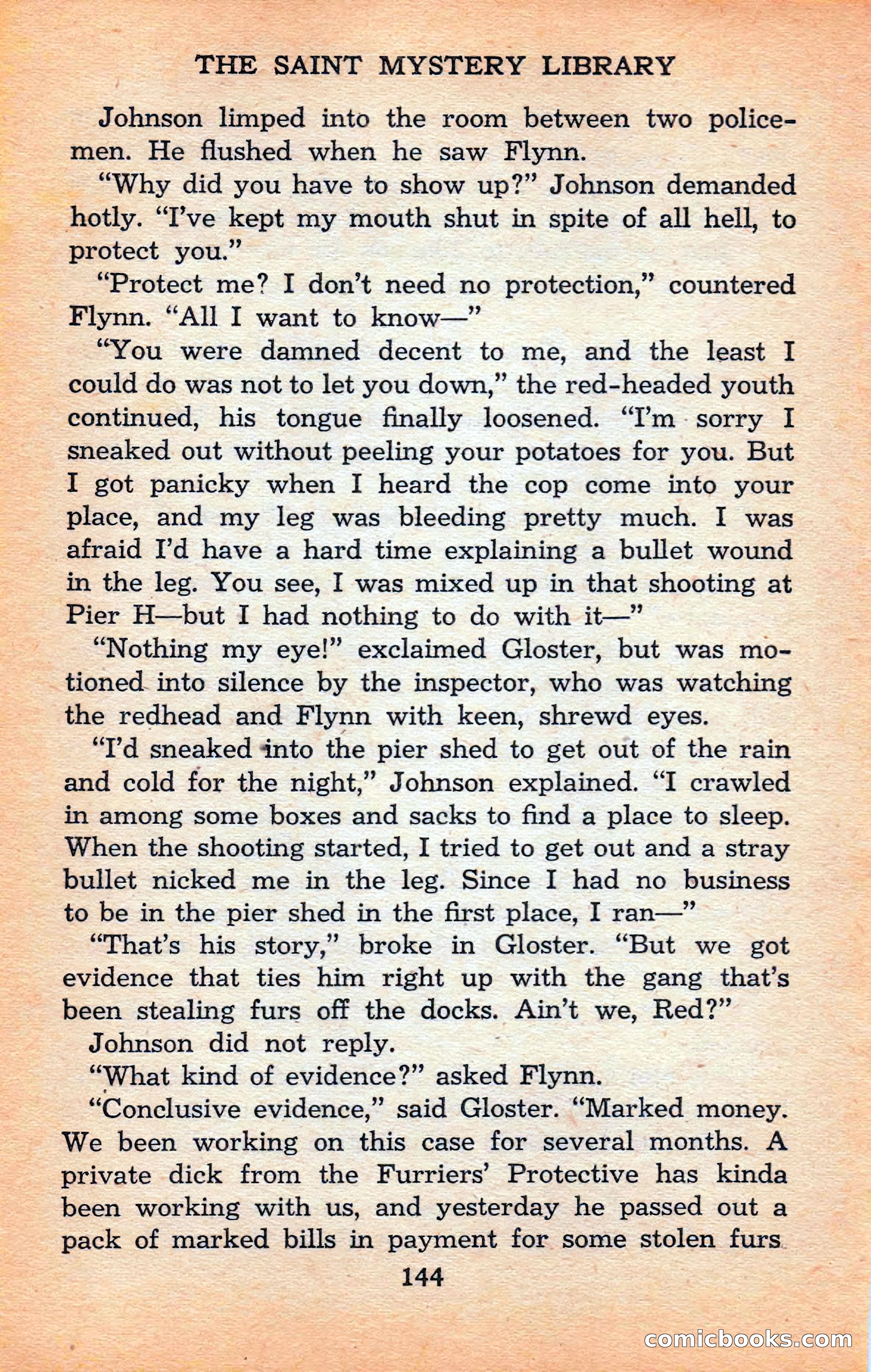 The Saint Mystery Library #120 — page 146 of 164