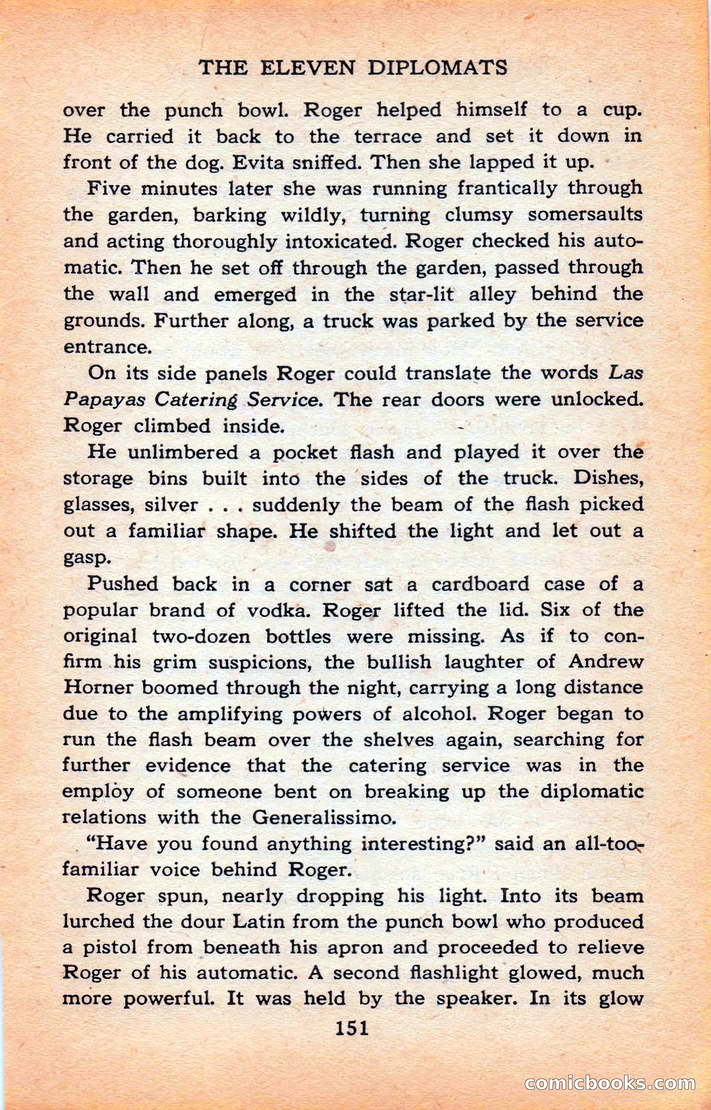 The Saint Mystery Library #120 — page 153 of 164