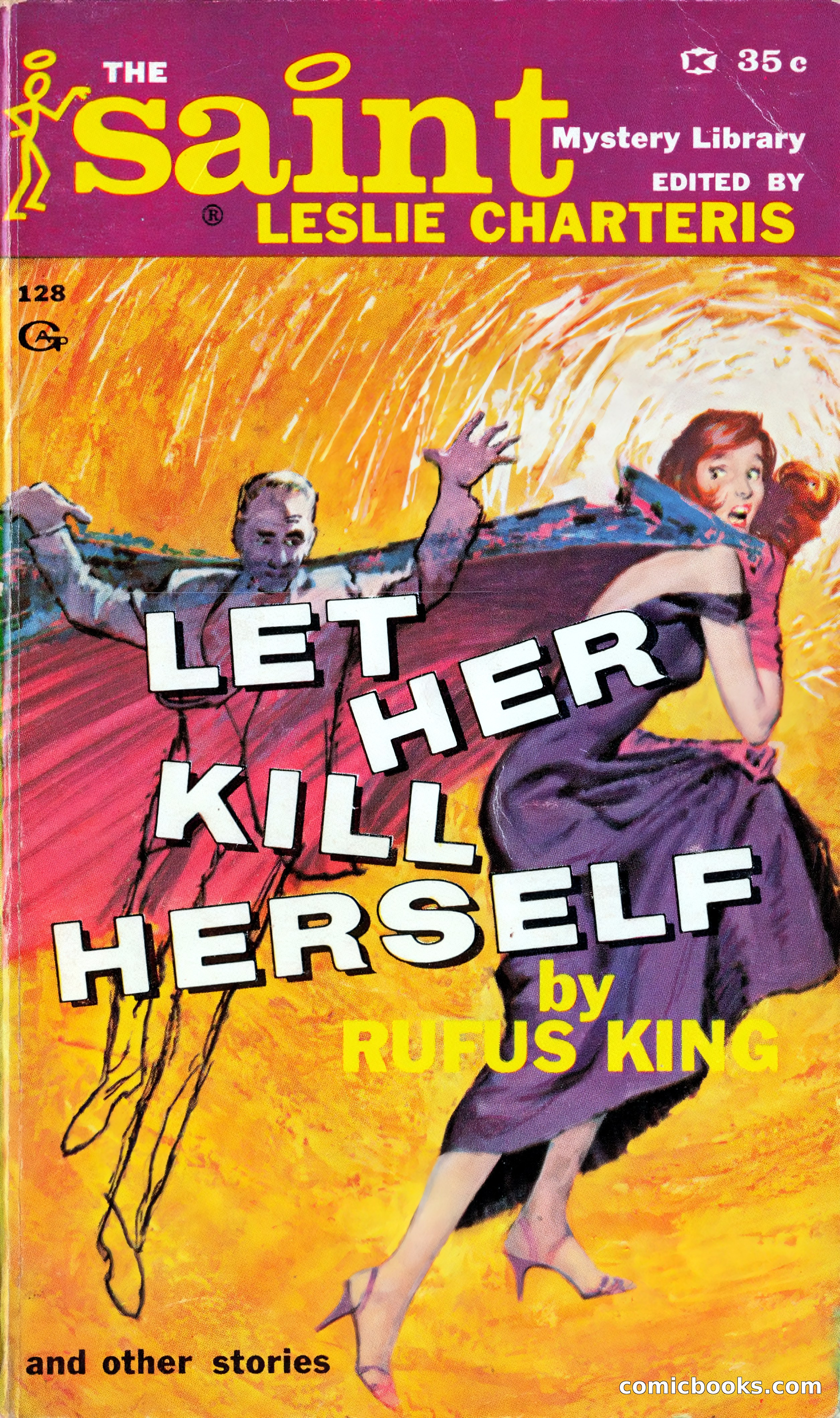 The Saint Mystery Library #128 — page 1 of 164