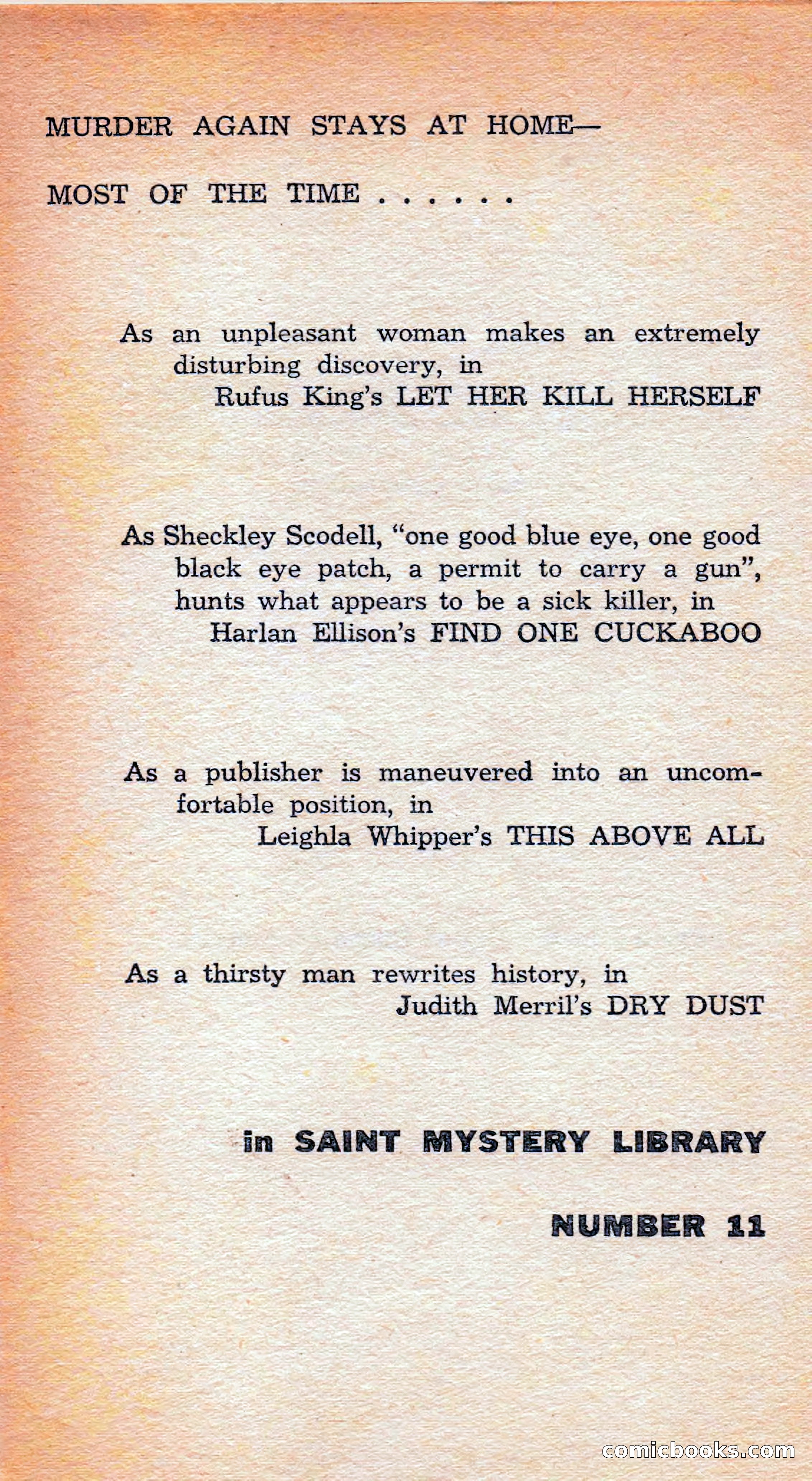 The Saint Mystery Library #128 — page 3 of 164