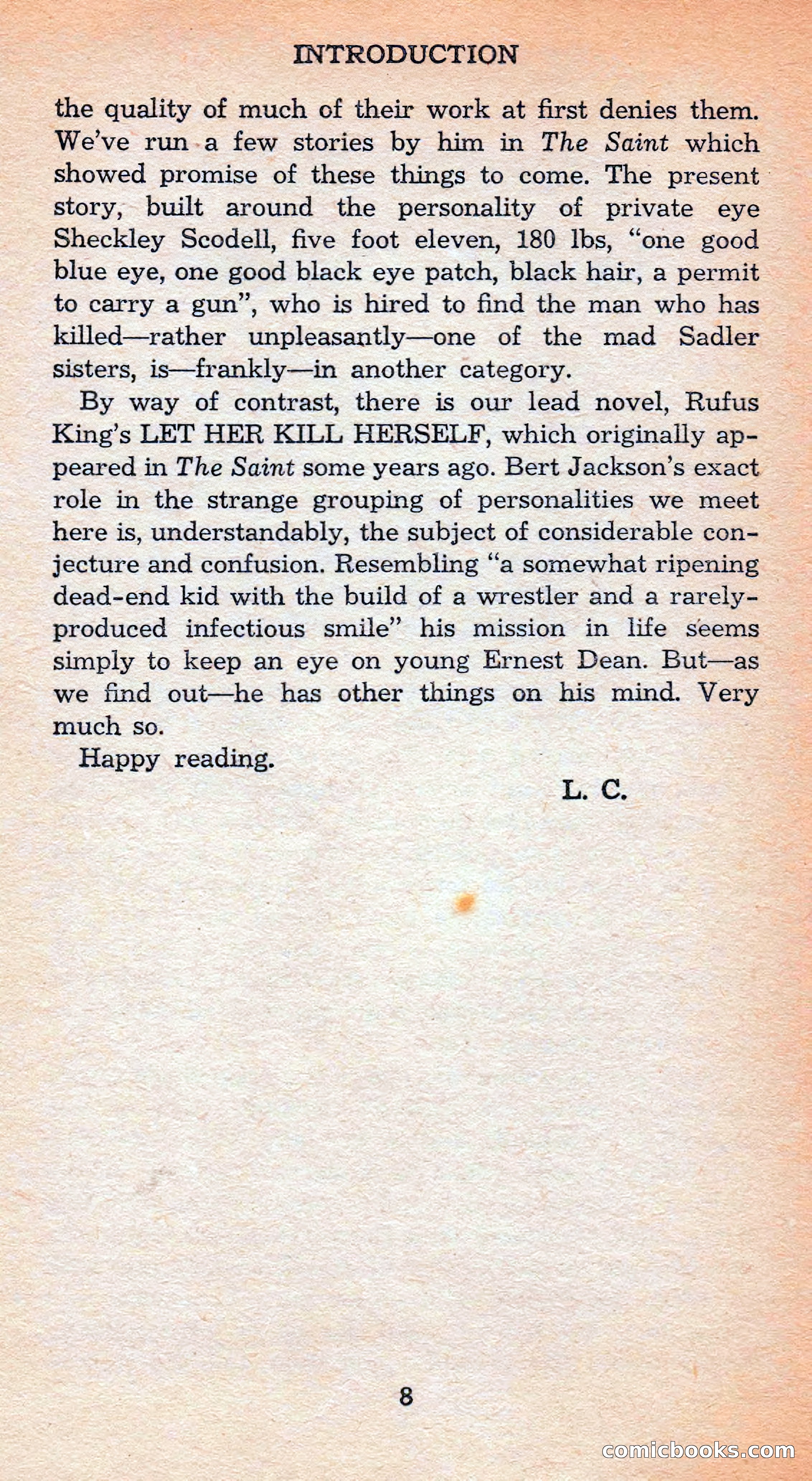 The Saint Mystery Library #128 — page 10 of 164