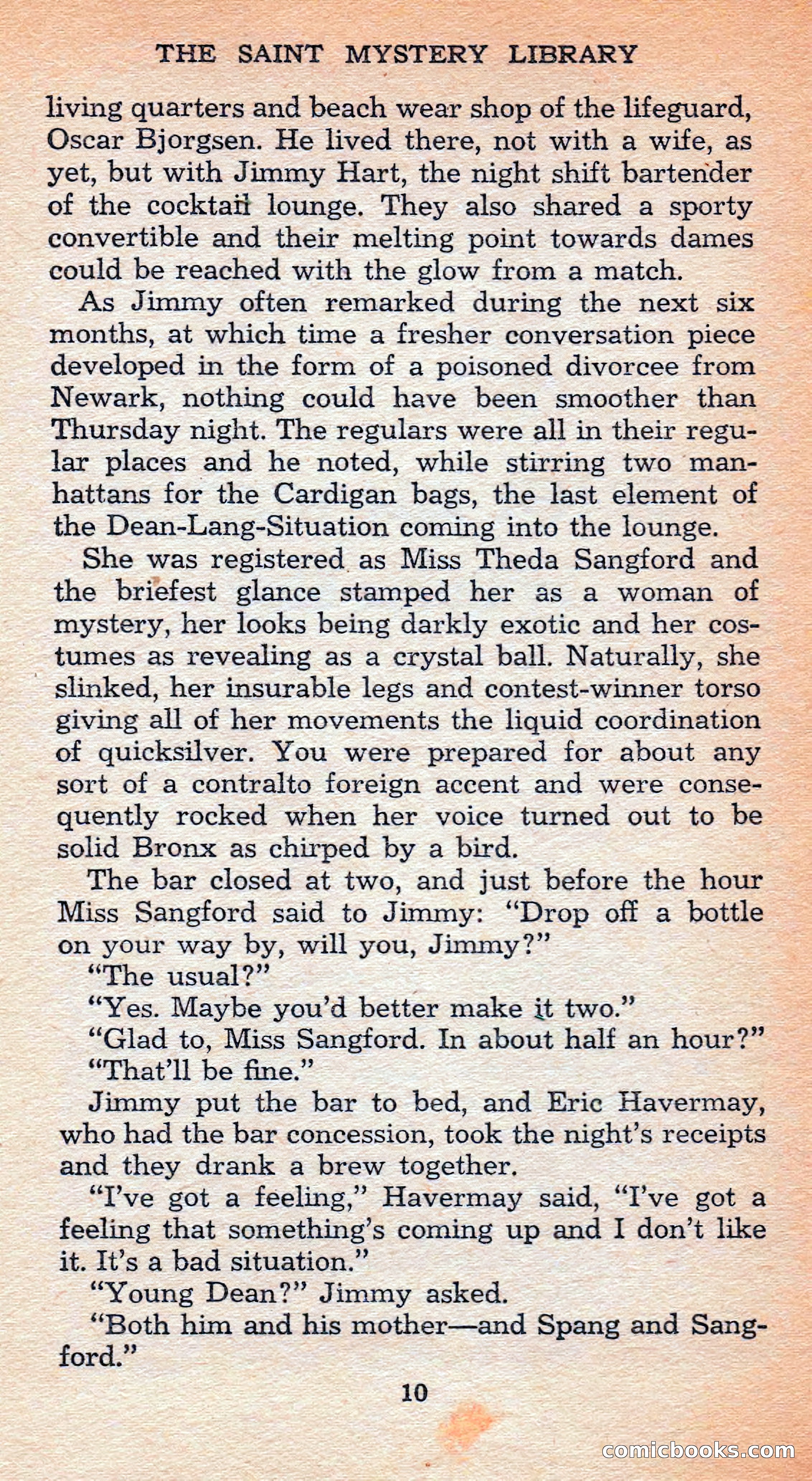 The Saint Mystery Library #128 — page 12 of 164