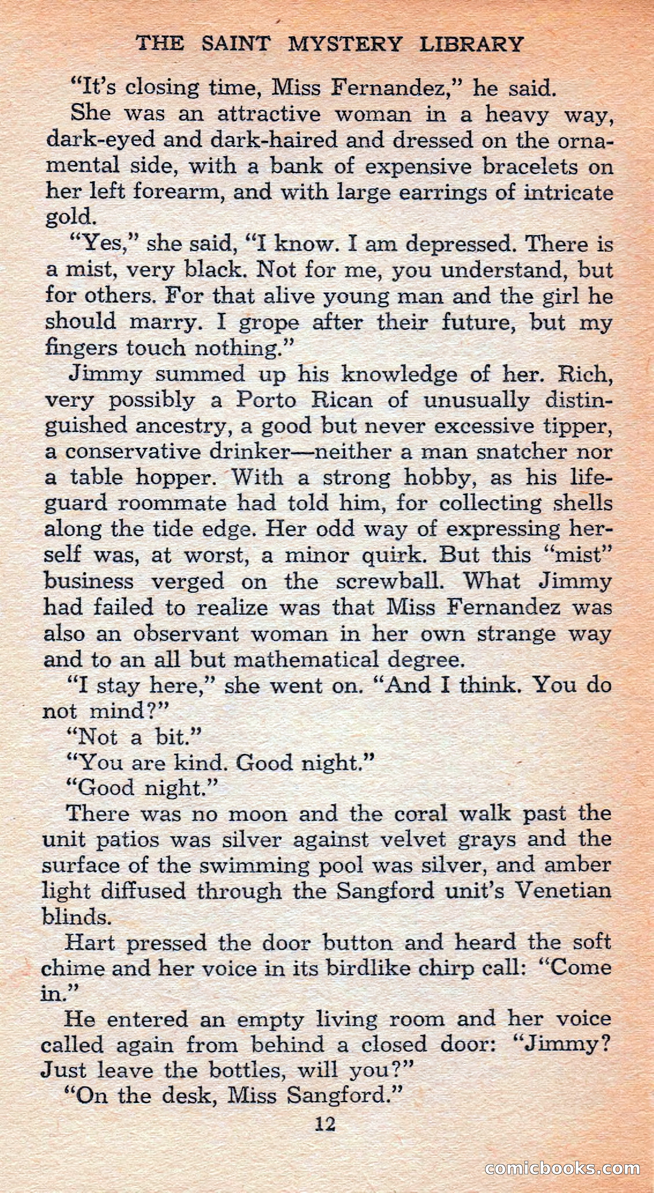 The Saint Mystery Library #128 — page 14 of 164