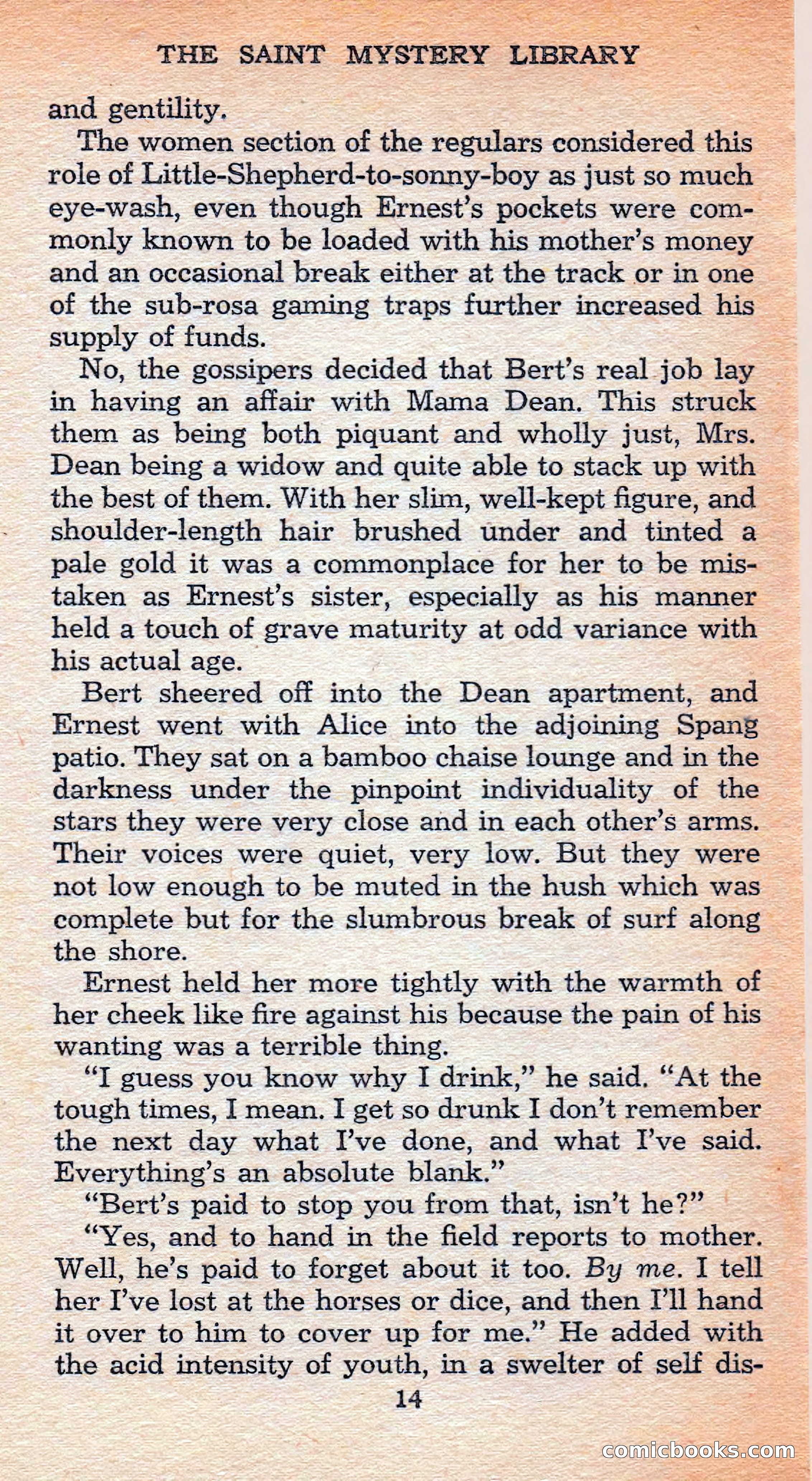 The Saint Mystery Library #128 — page 16 of 164