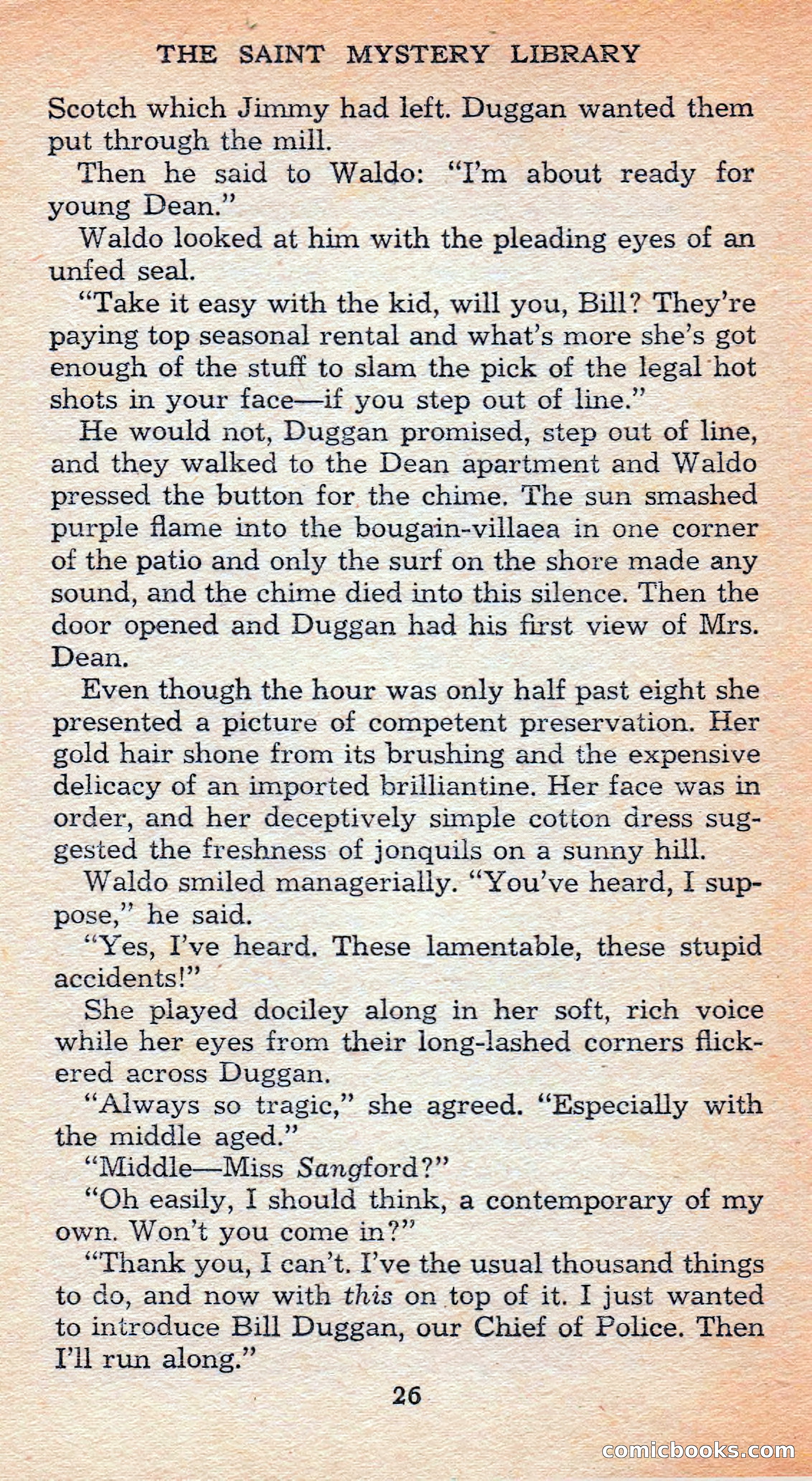 The Saint Mystery Library #128 — page 28 of 164