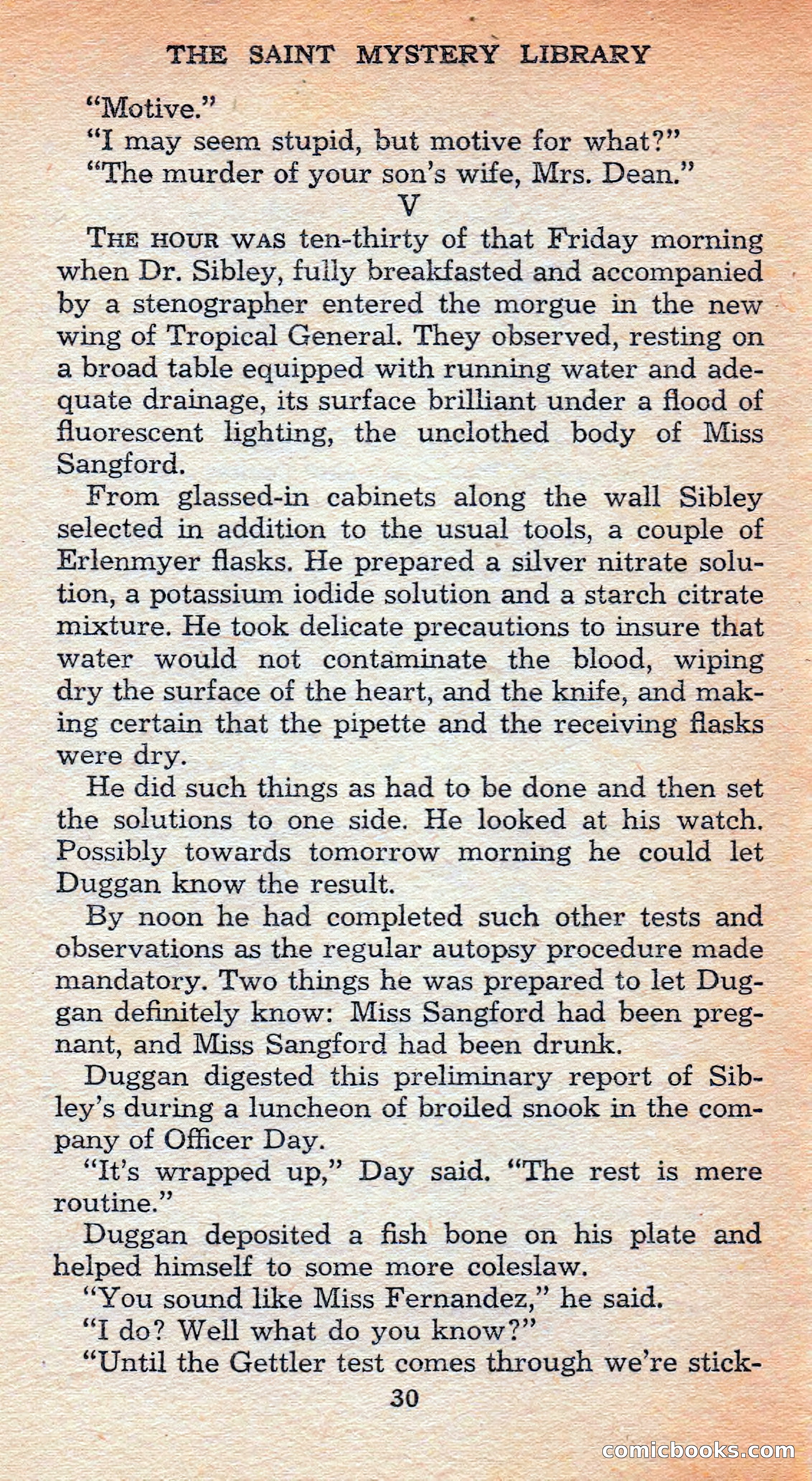 The Saint Mystery Library #128 — page 32 of 164