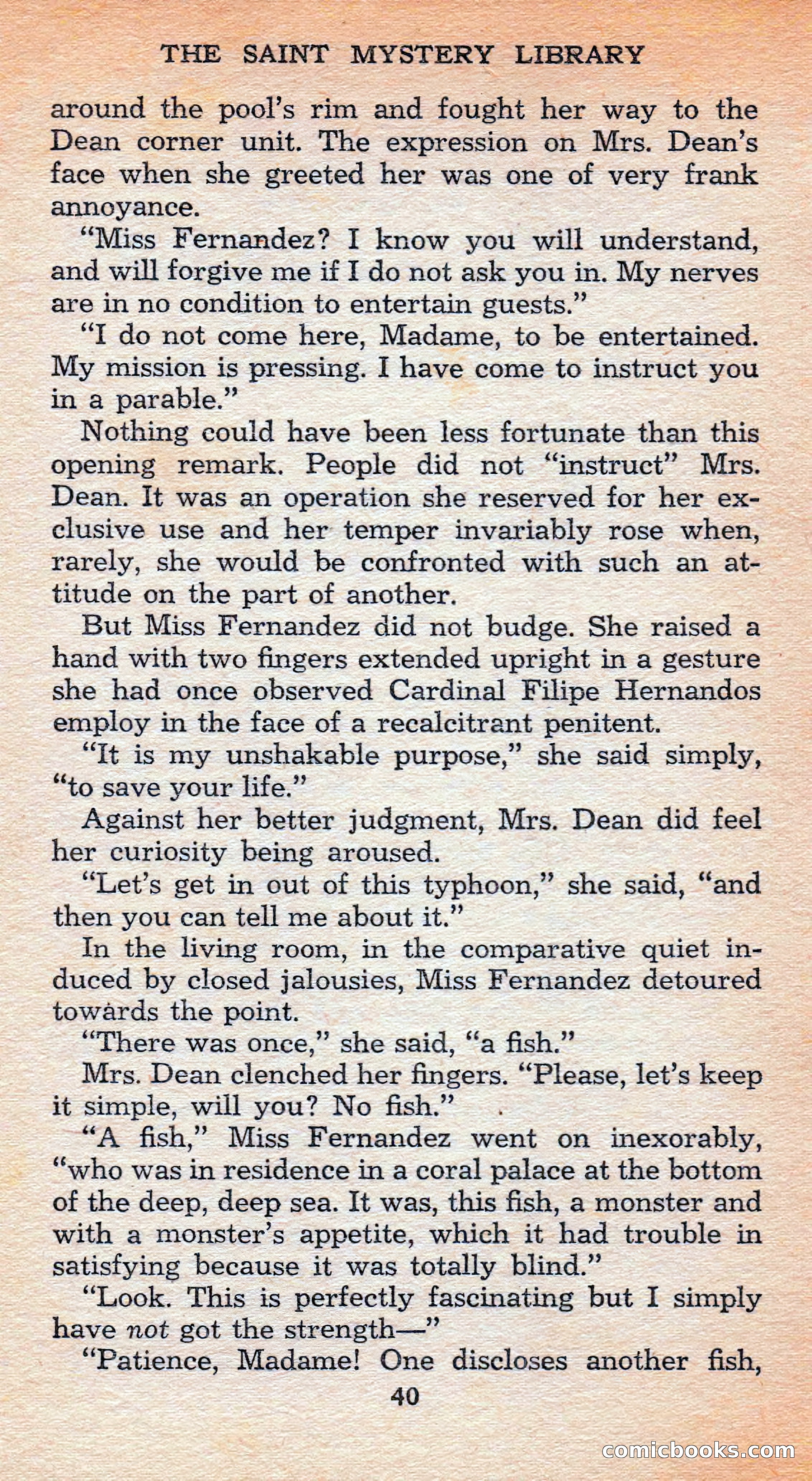 The Saint Mystery Library #128 — page 42 of 164