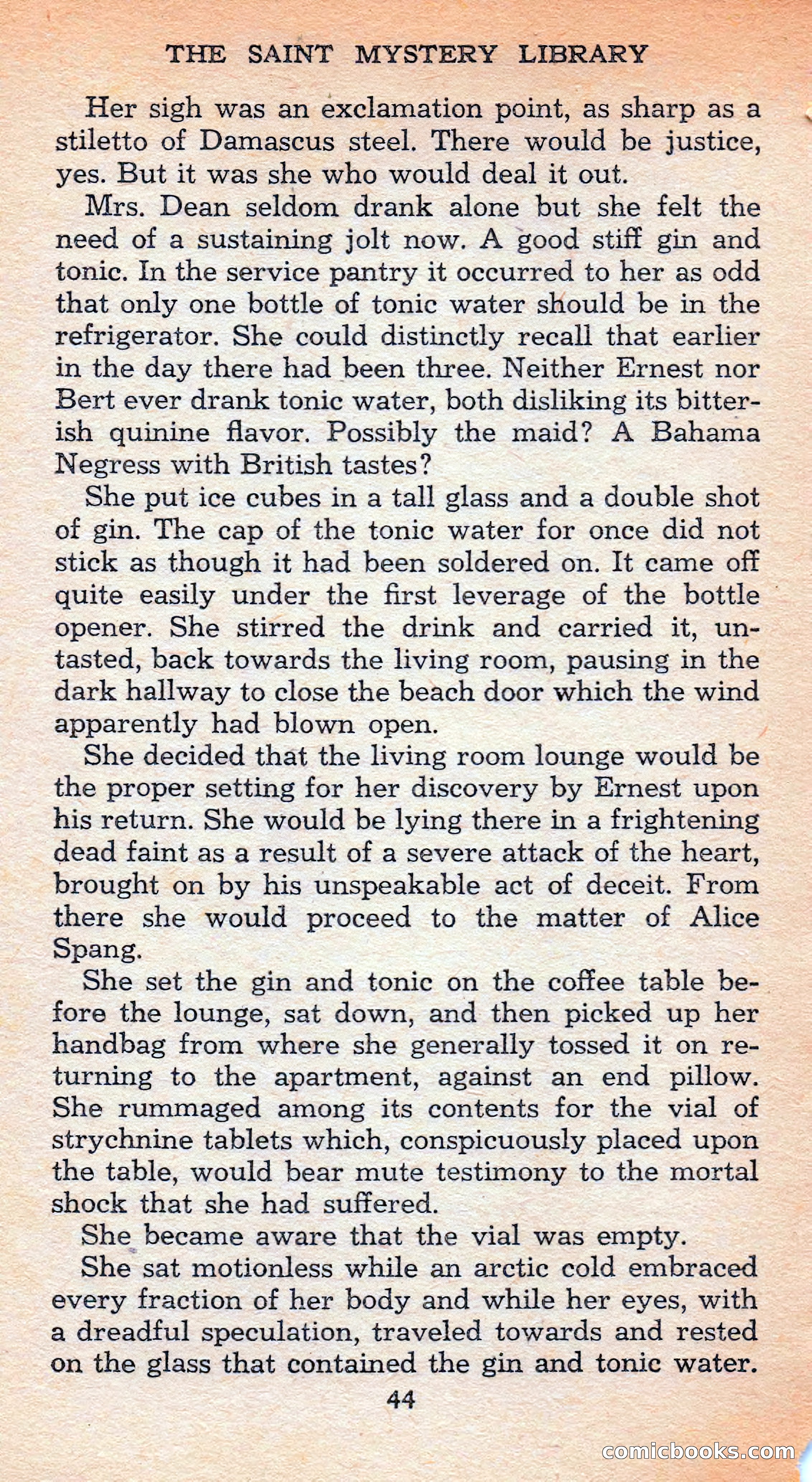 The Saint Mystery Library #128 — page 46 of 164
