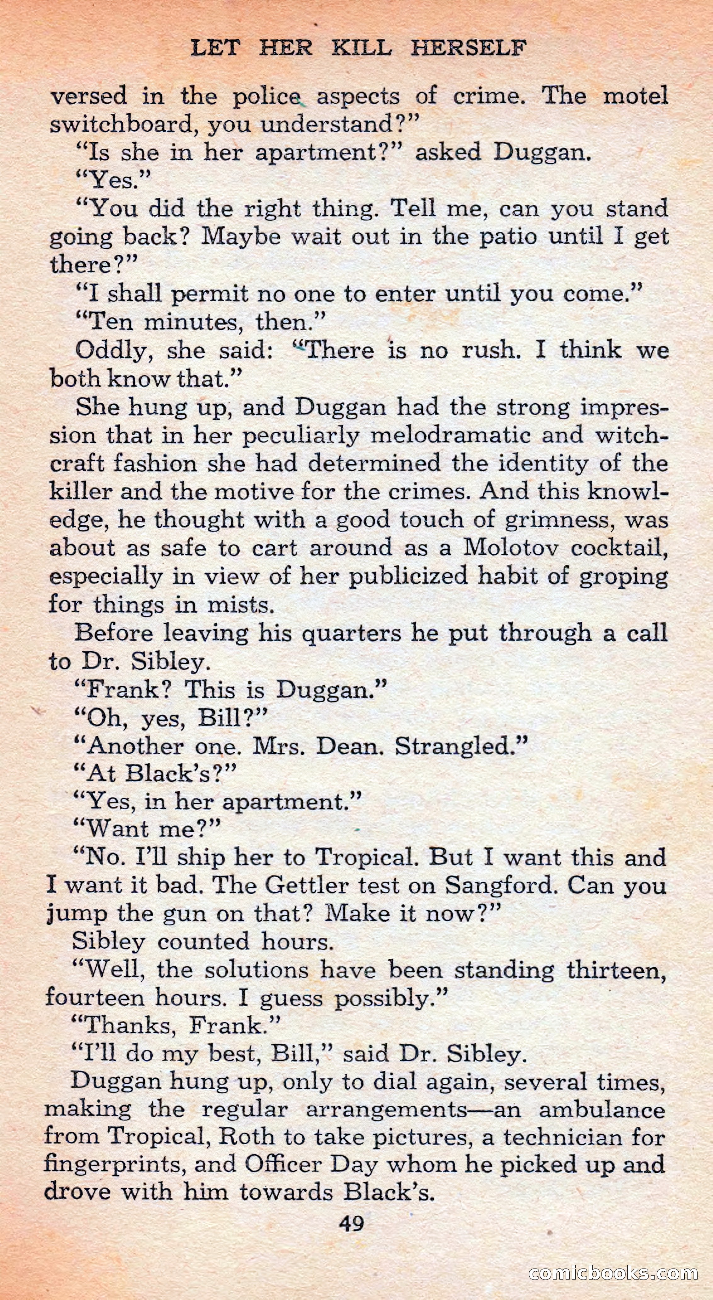 The Saint Mystery Library #128 — page 51 of 164