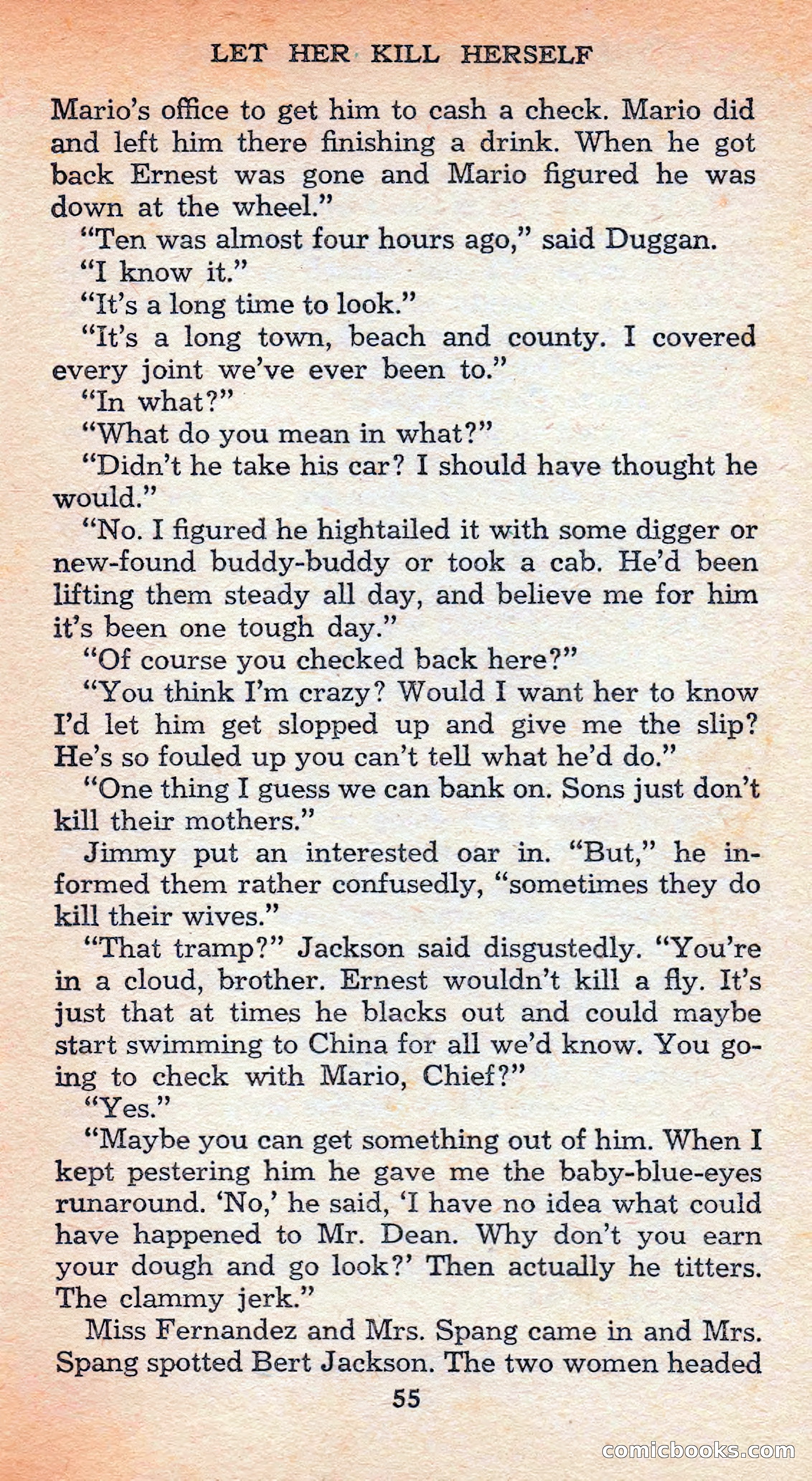 The Saint Mystery Library #128 — page 57 of 164