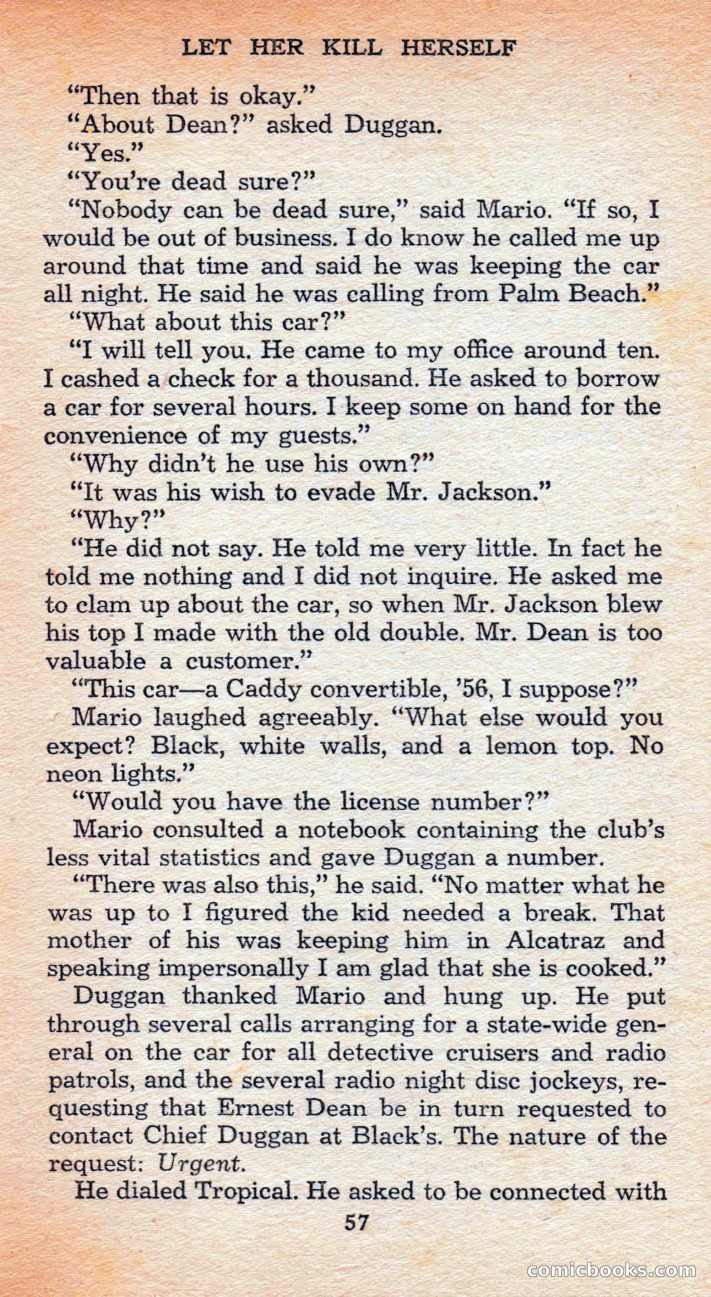 The Saint Mystery Library #128 — page 59 of 164