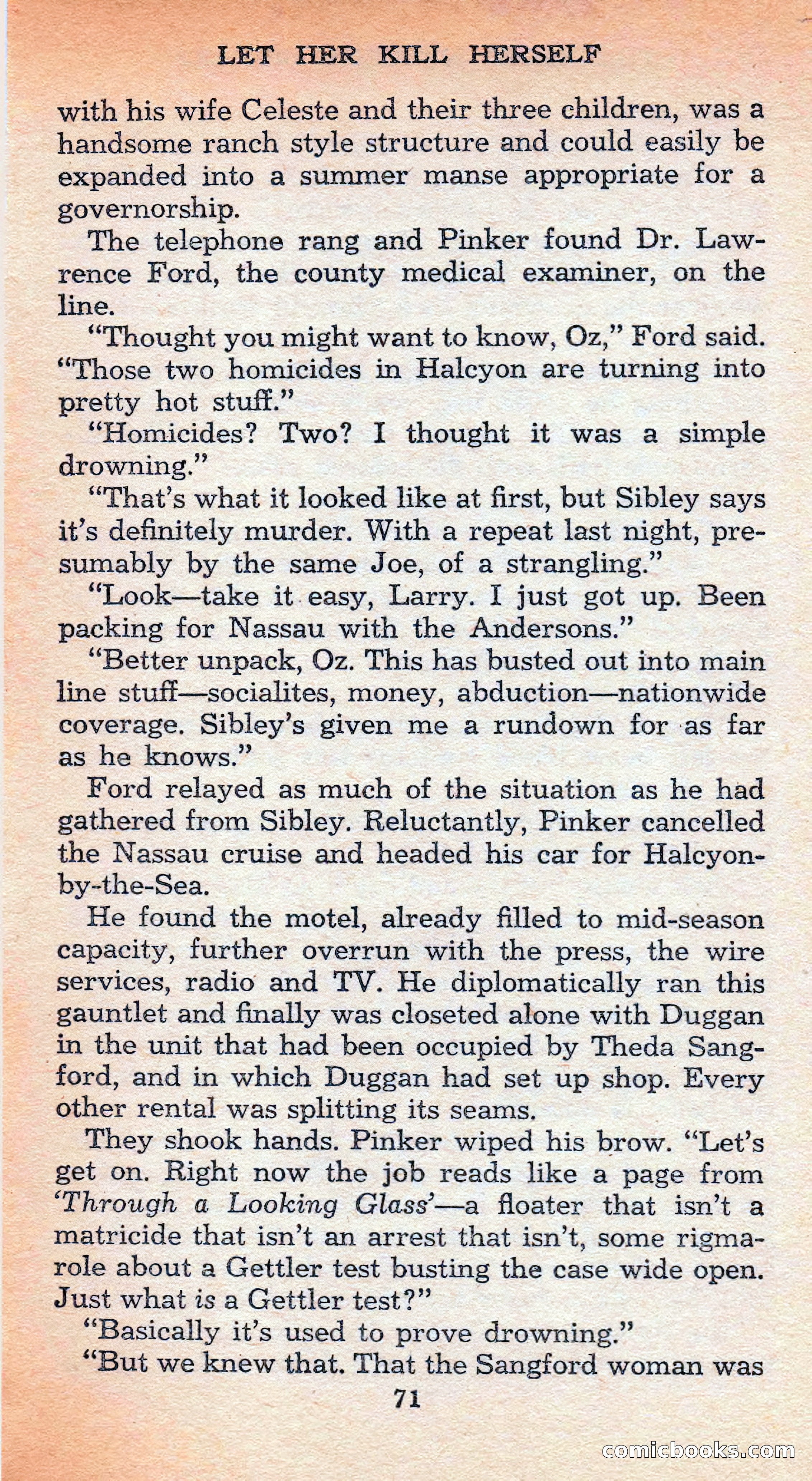 The Saint Mystery Library #128 — page 73 of 164