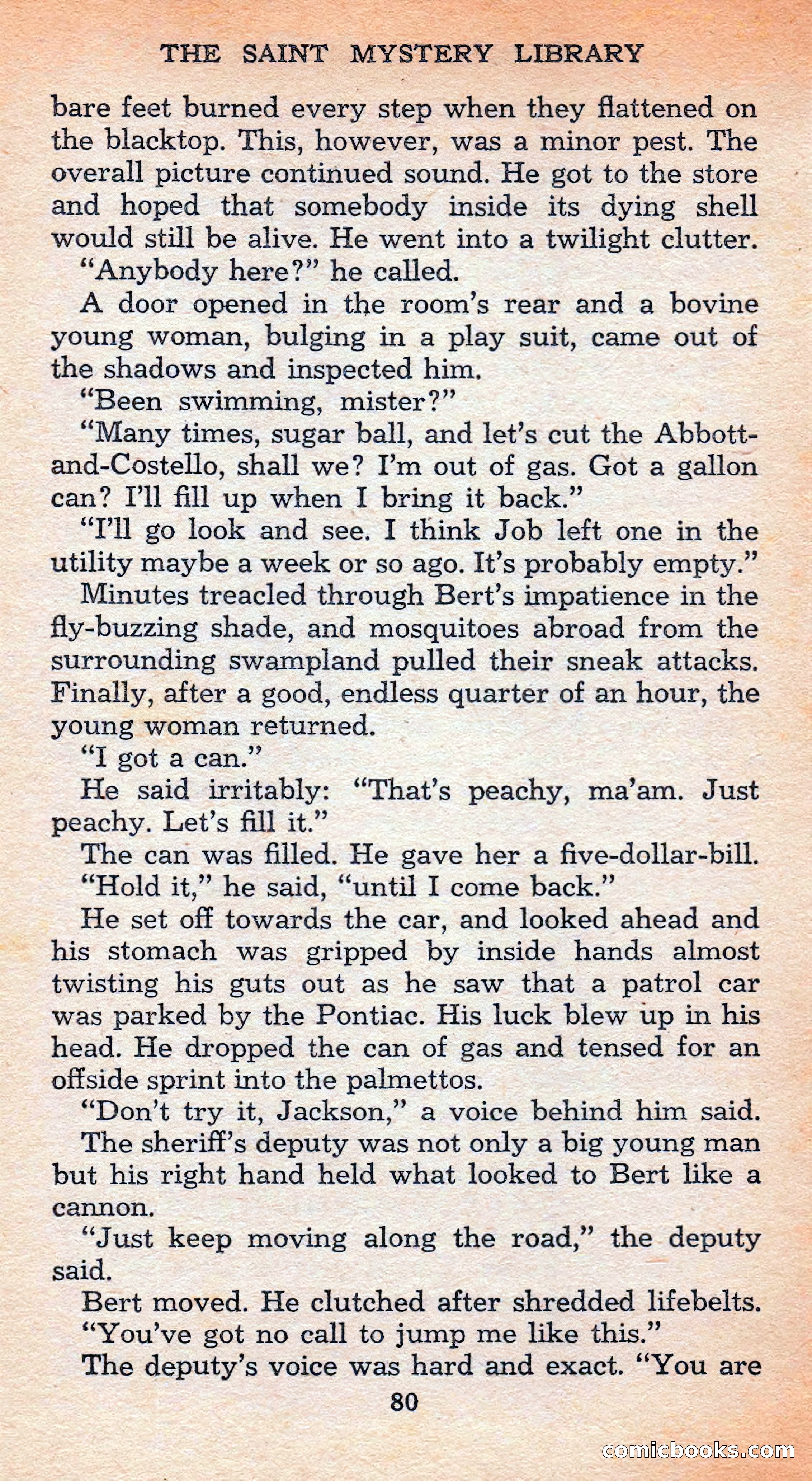 The Saint Mystery Library #128 — page 82 of 164