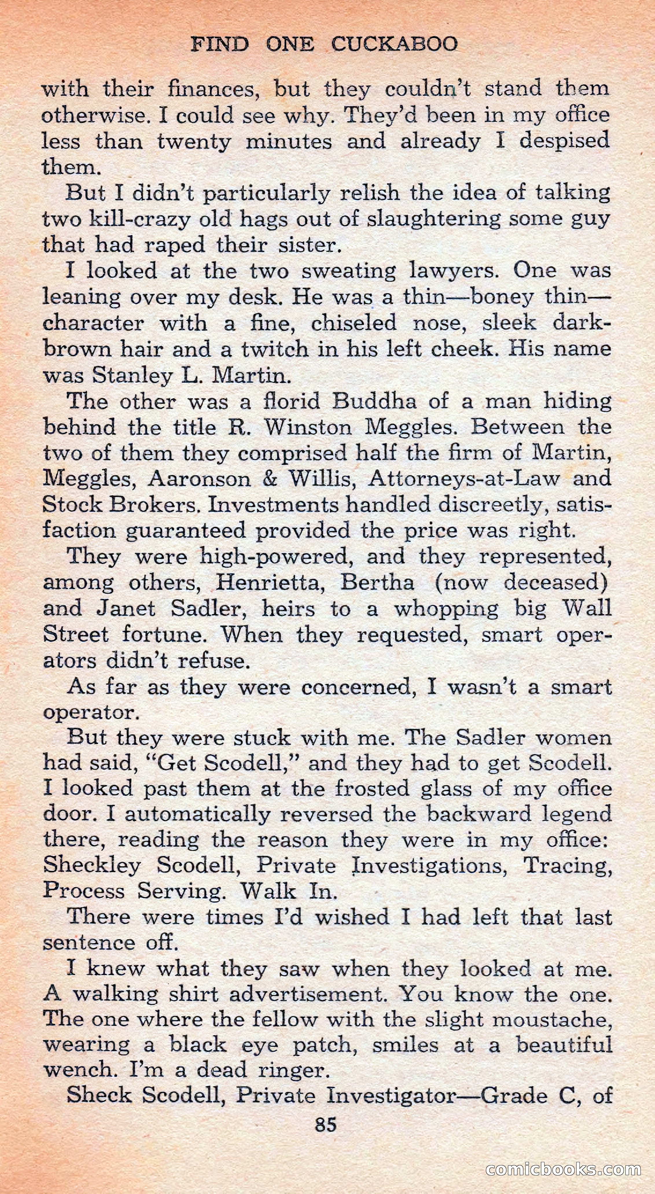 The Saint Mystery Library #128 — page 87 of 164