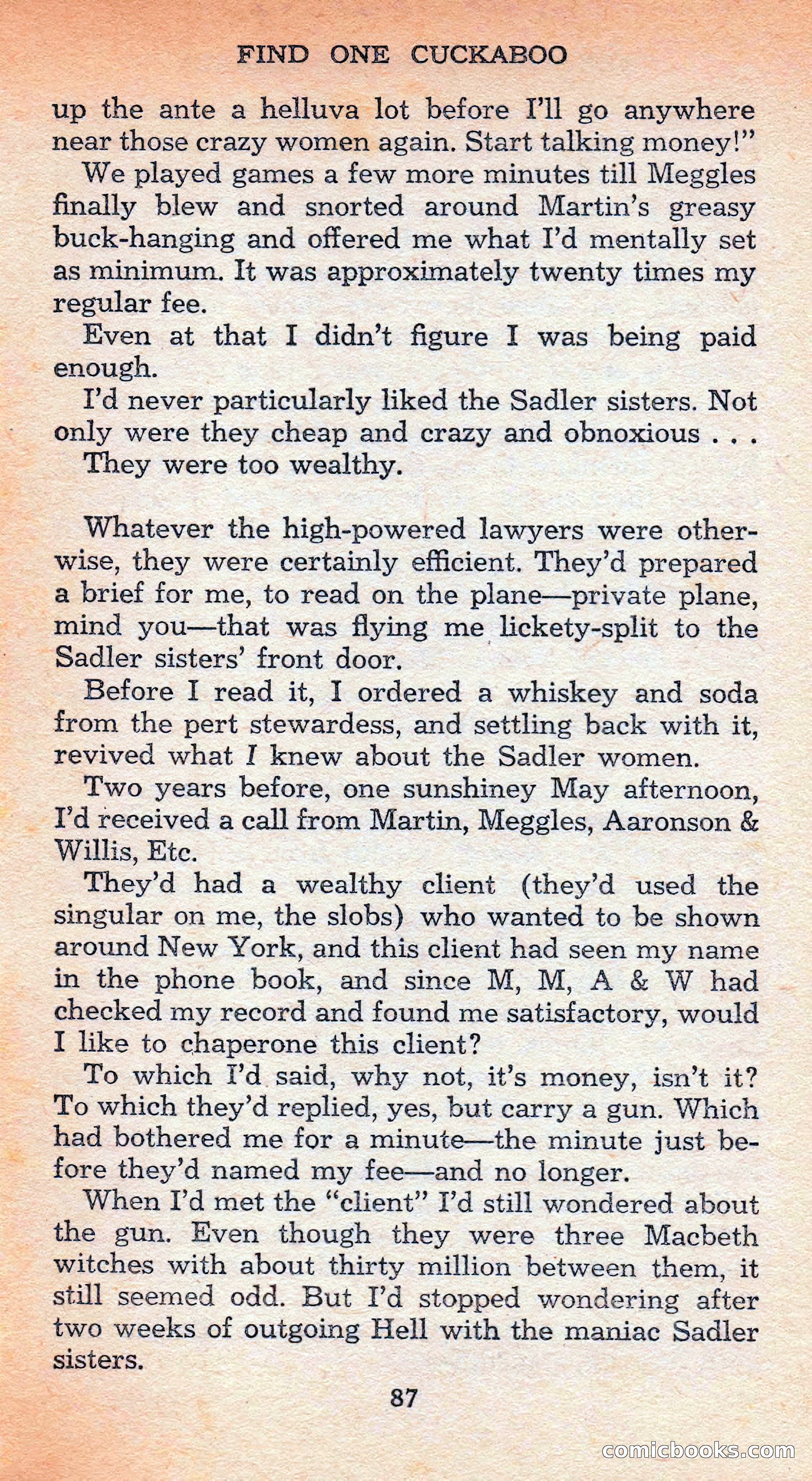 The Saint Mystery Library #128 — page 89 of 164