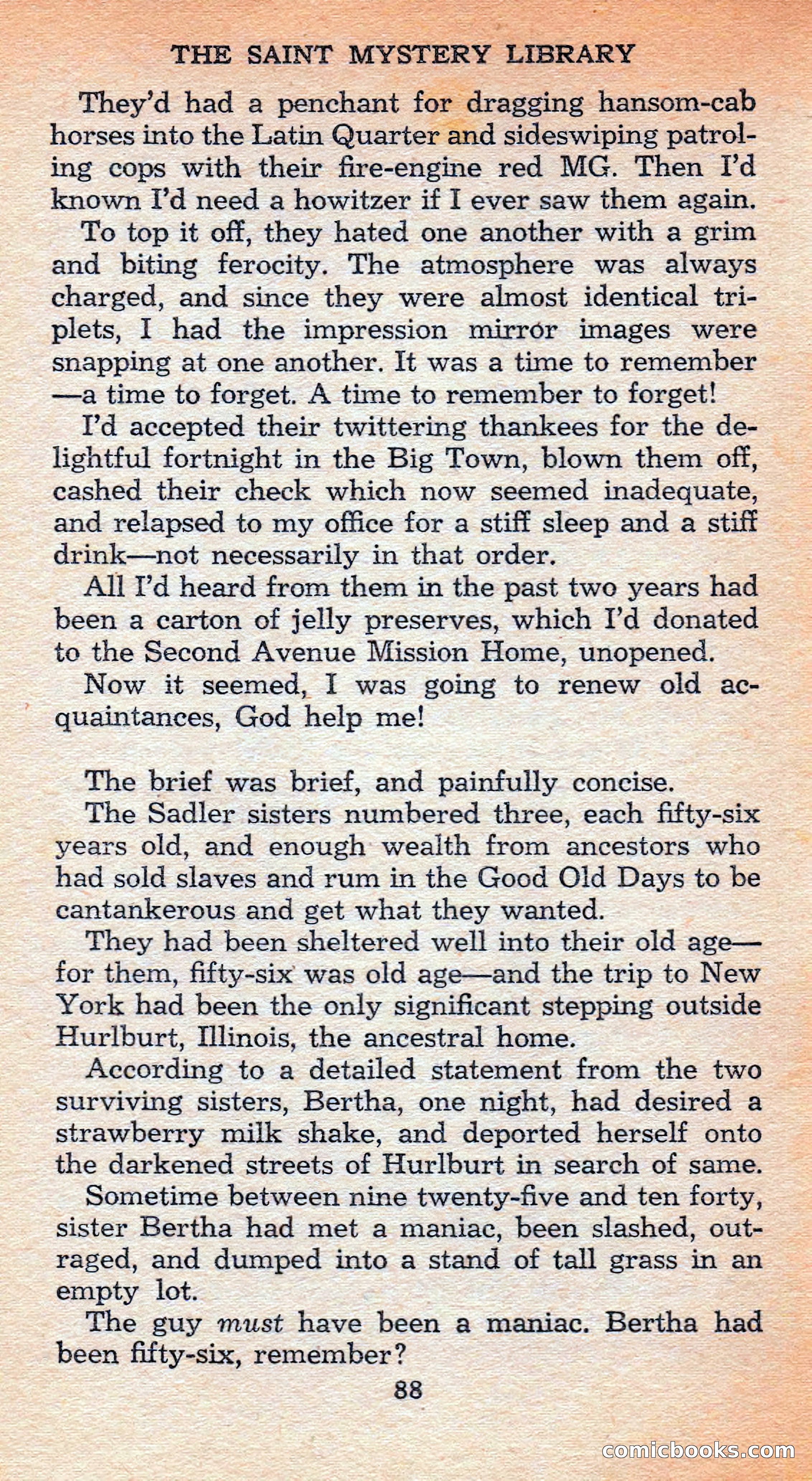 The Saint Mystery Library #128 — page 90 of 164