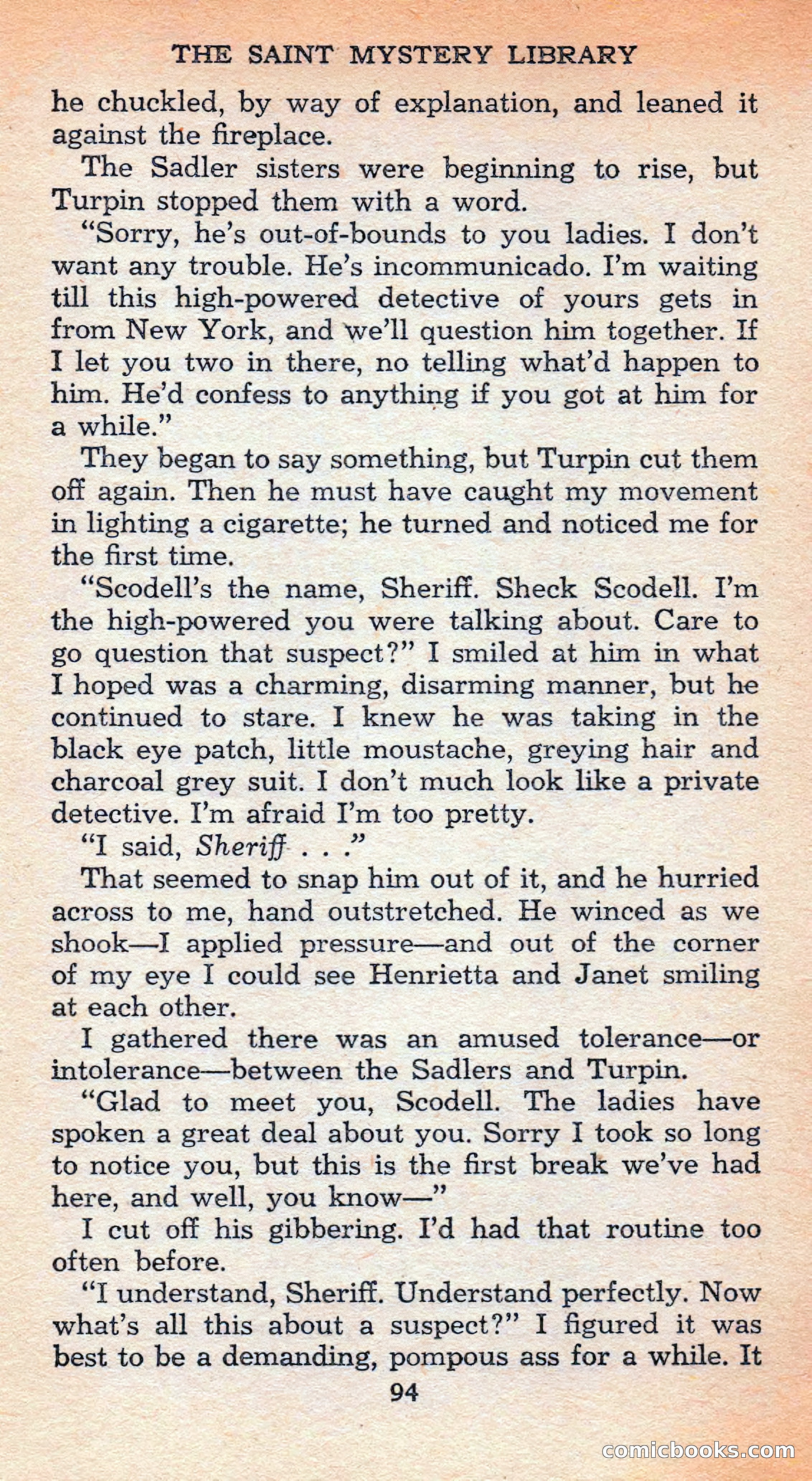 The Saint Mystery Library #128 — page 96 of 164