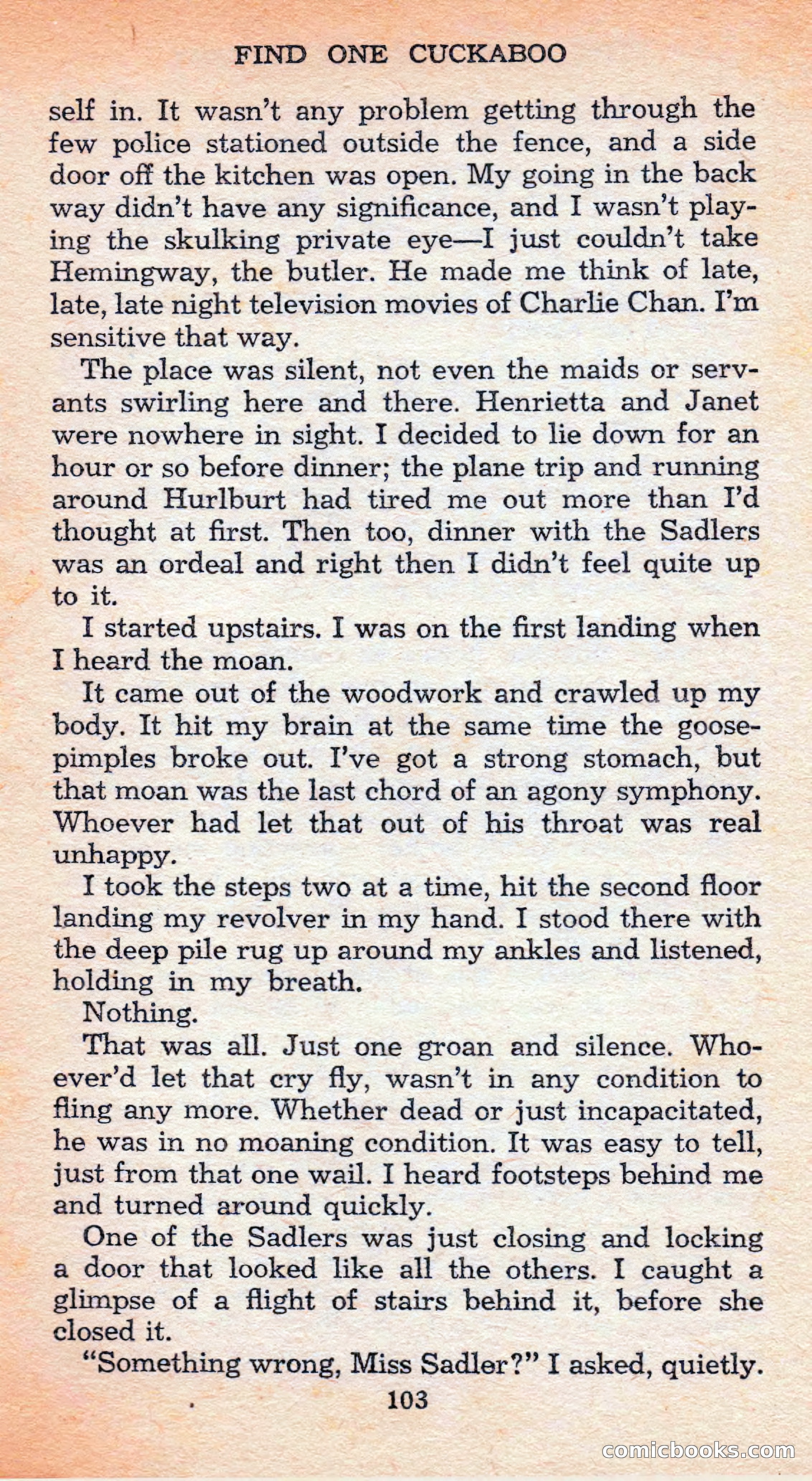 The Saint Mystery Library #128 — page 105 of 164