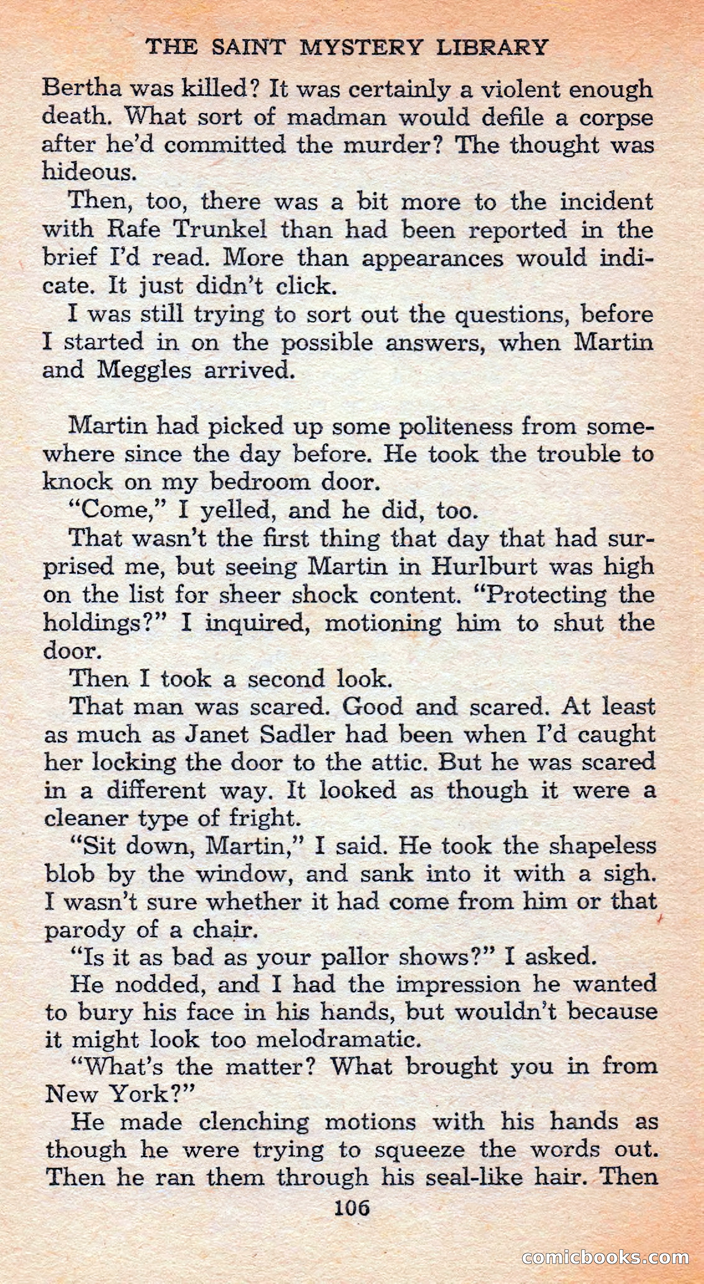 The Saint Mystery Library #128 — page 108 of 164