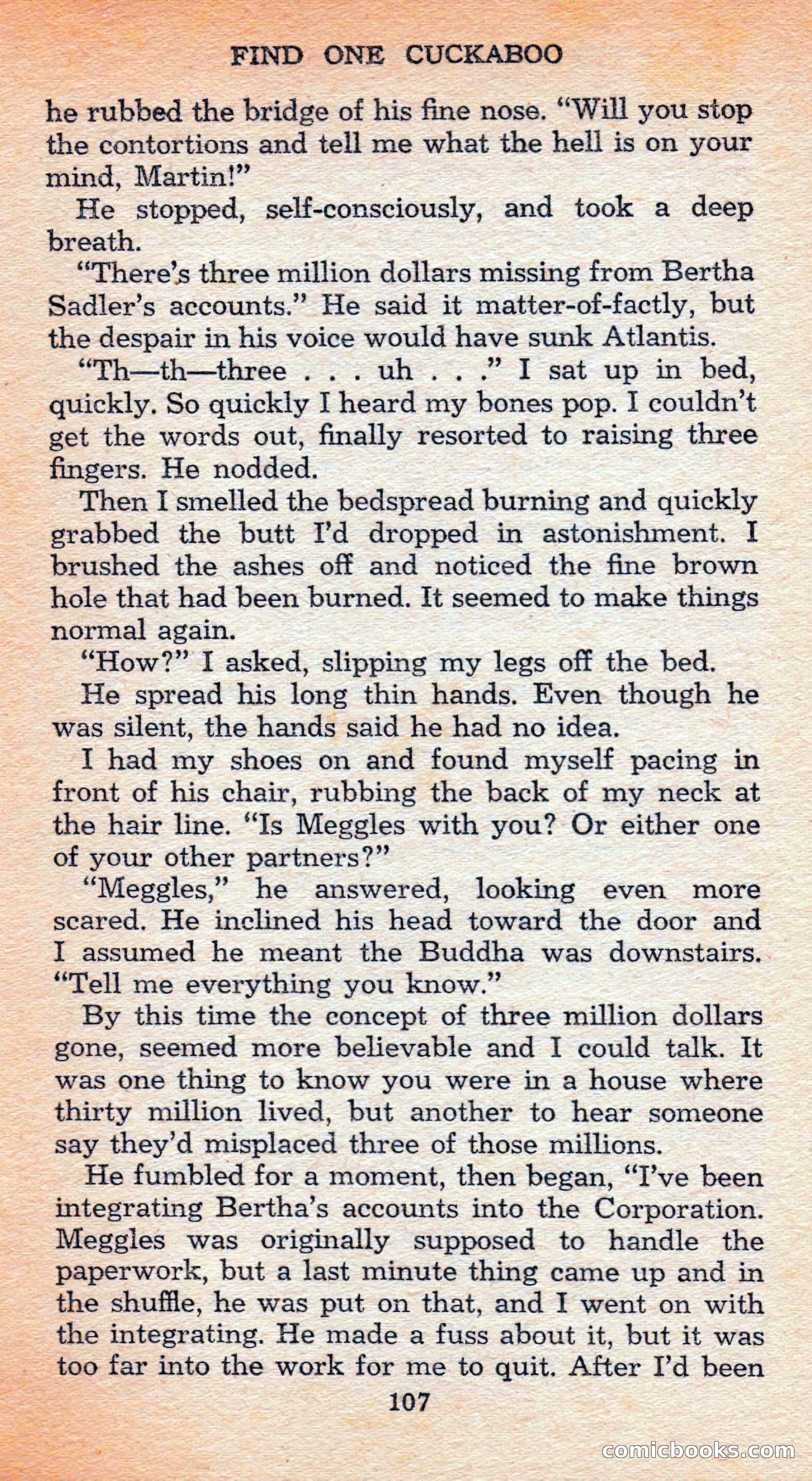 The Saint Mystery Library #128 — page 109 of 164