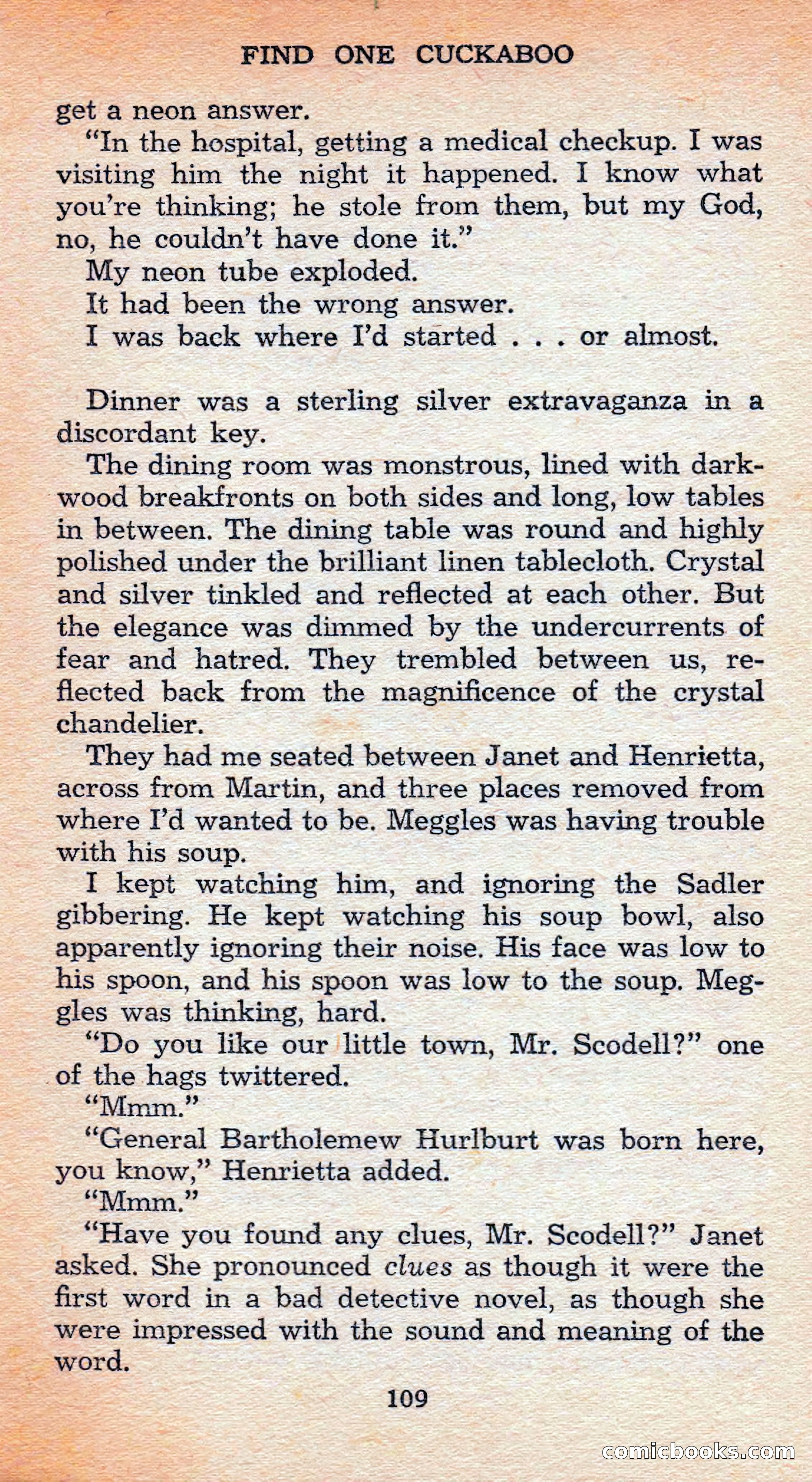 The Saint Mystery Library #128 — page 111 of 164