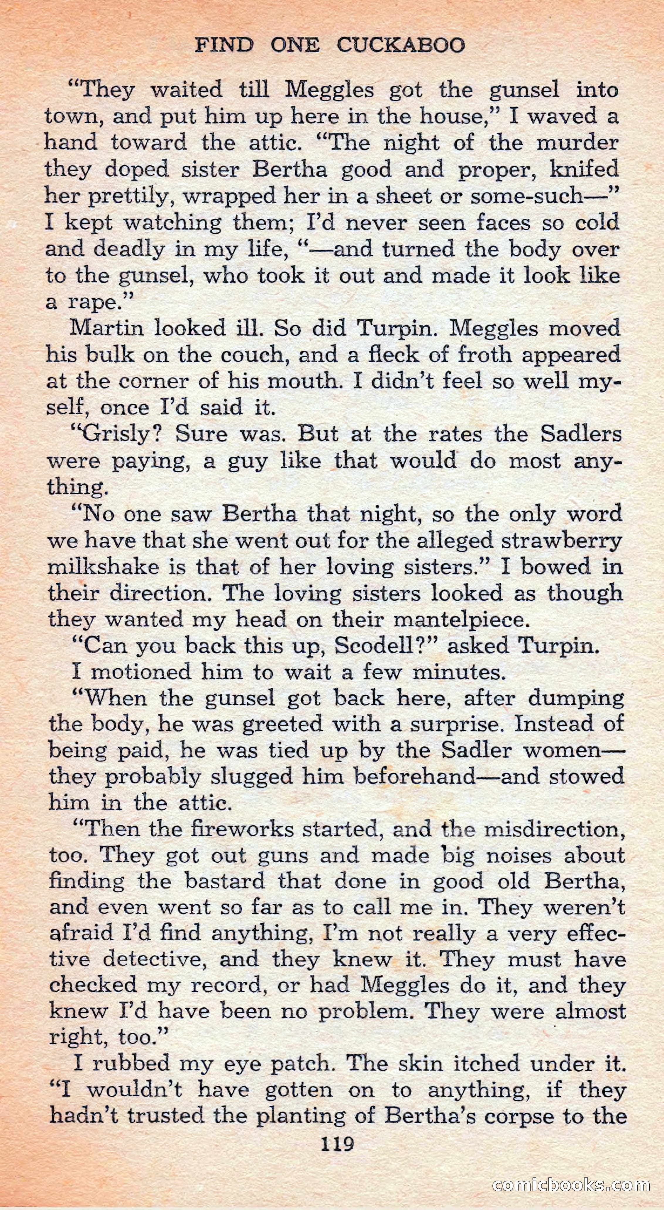 The Saint Mystery Library #128 — page 121 of 164