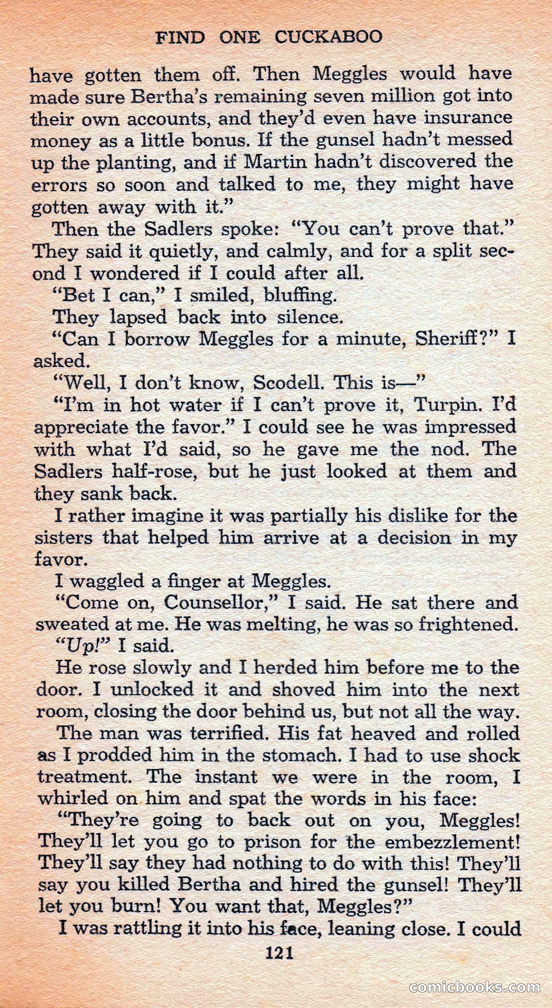 The Saint Mystery Library #128 — page 123 of 164