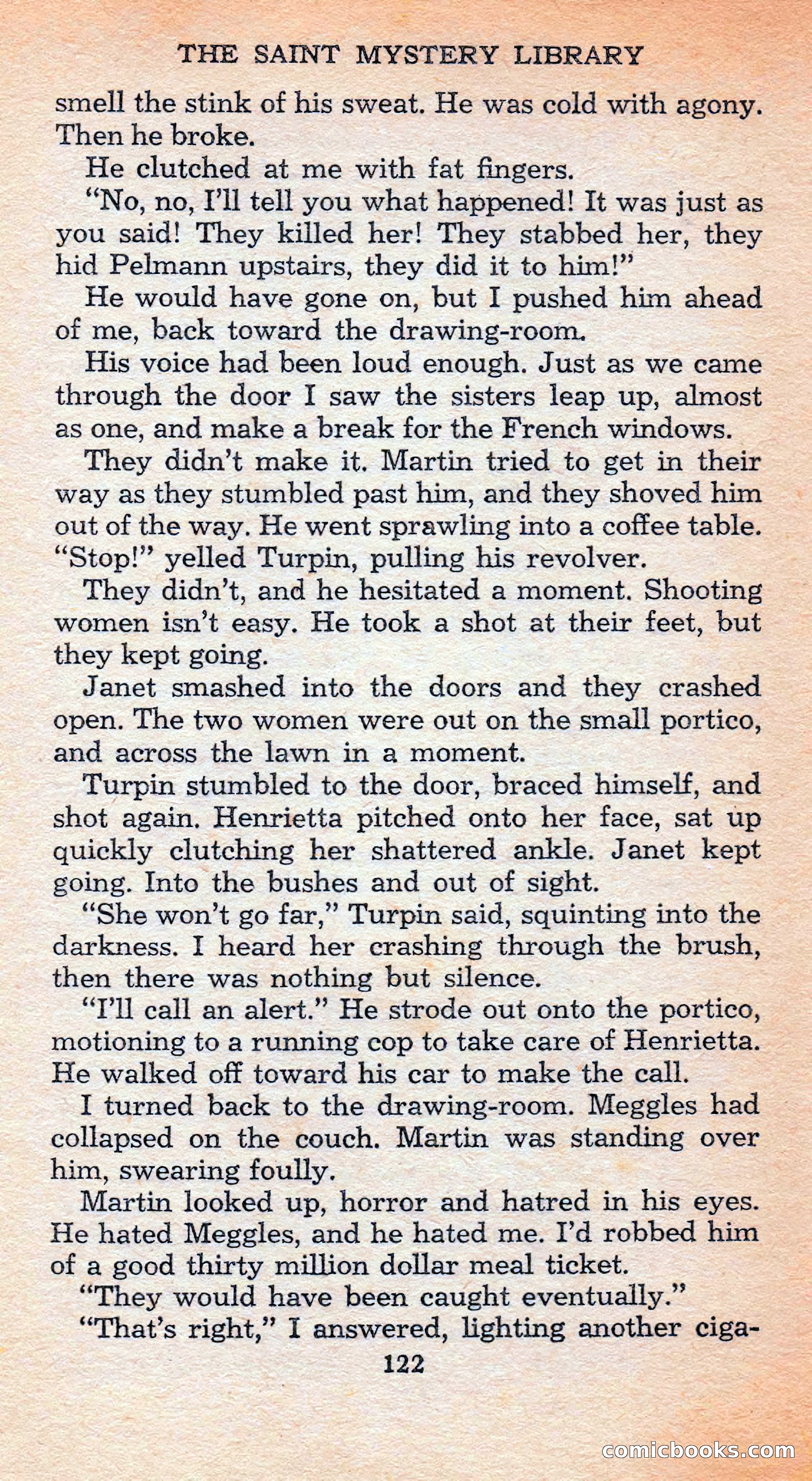 The Saint Mystery Library #128 — page 124 of 164