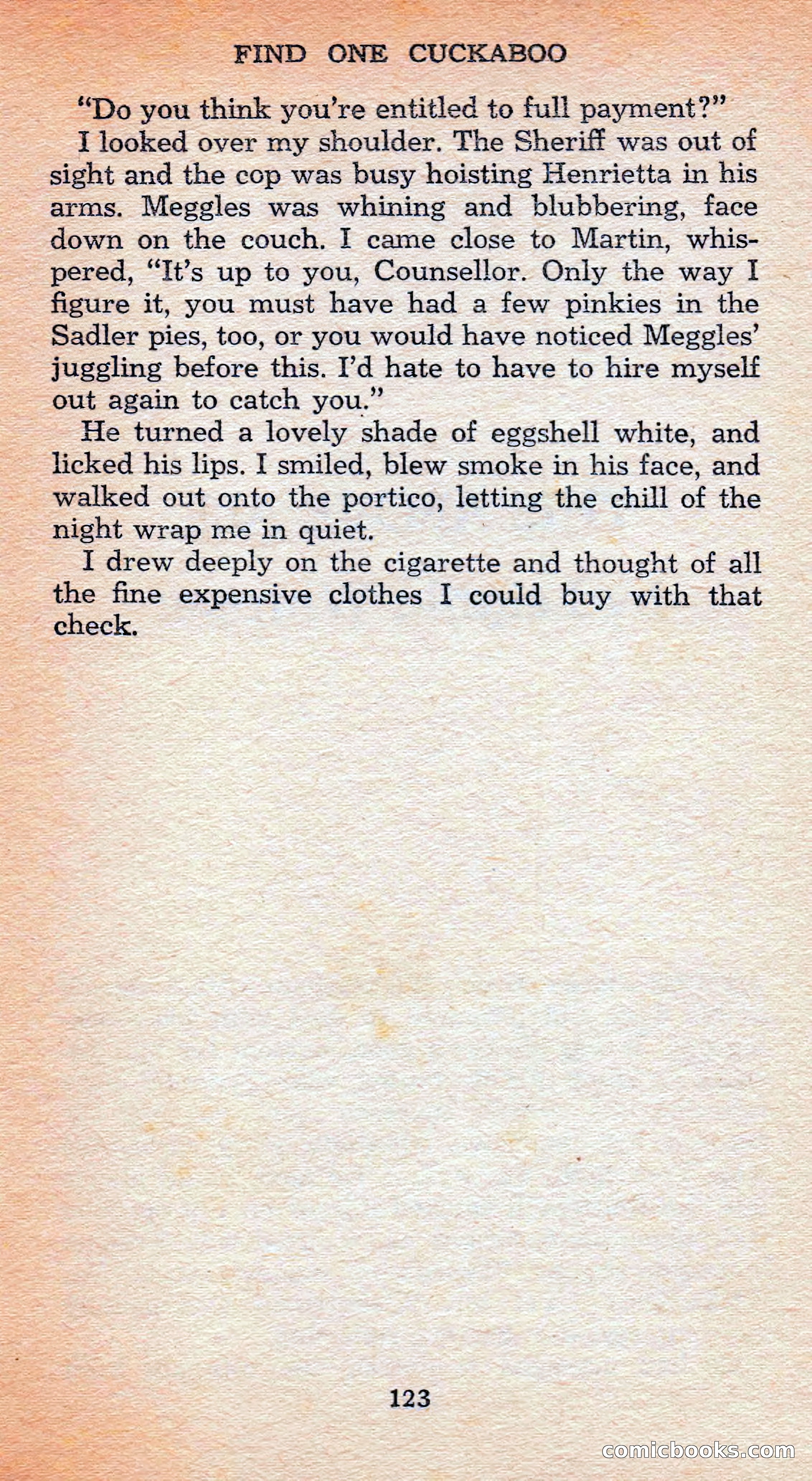 The Saint Mystery Library #128 — page 125 of 164