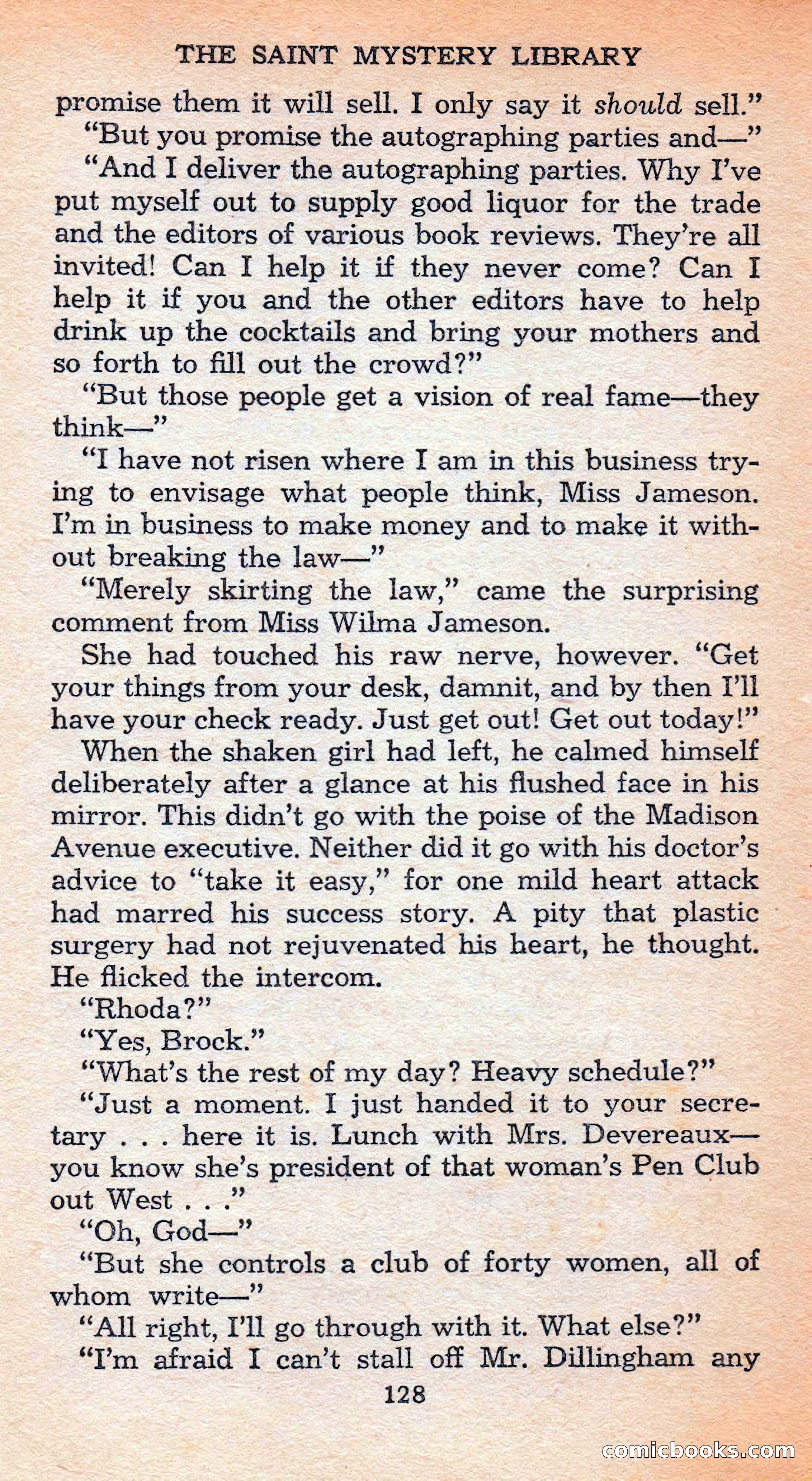 The Saint Mystery Library #128 — page 130 of 164