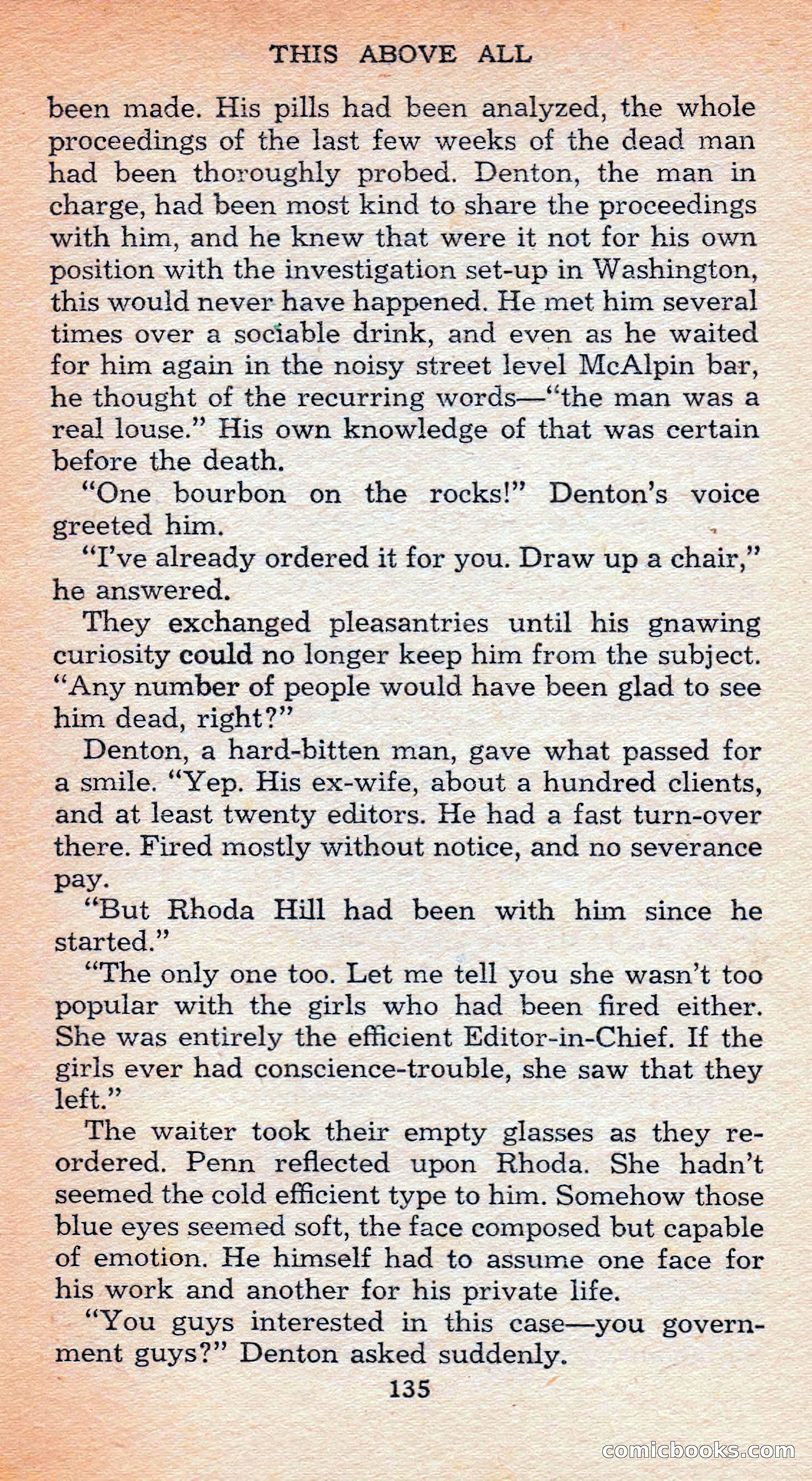 The Saint Mystery Library #128 — page 137 of 164