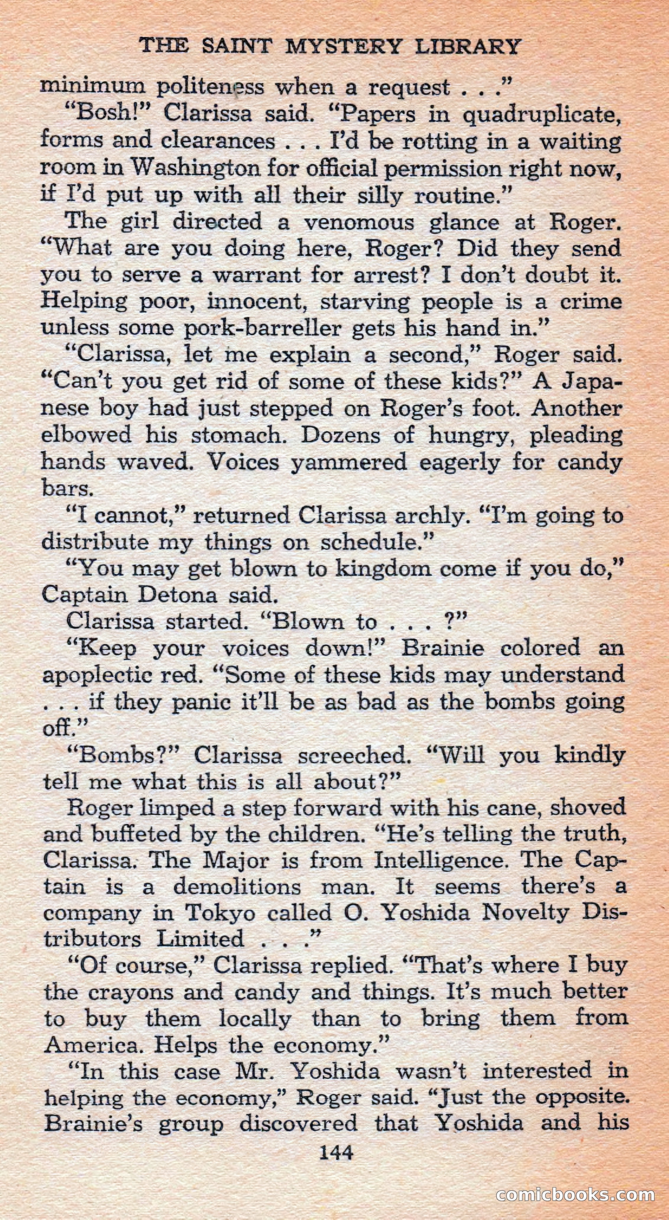 The Saint Mystery Library #128 — page 146 of 164
