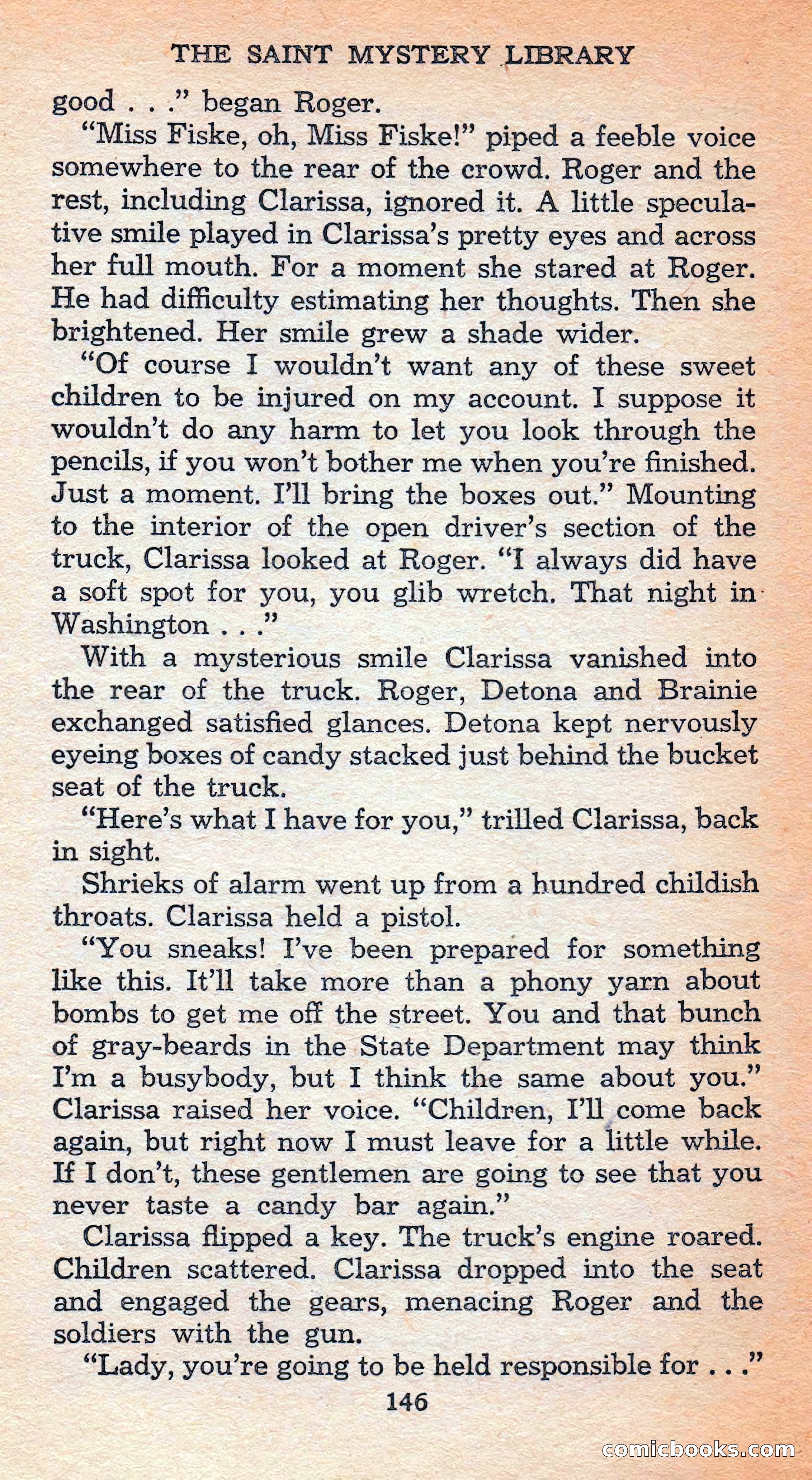 The Saint Mystery Library #128 — page 148 of 164