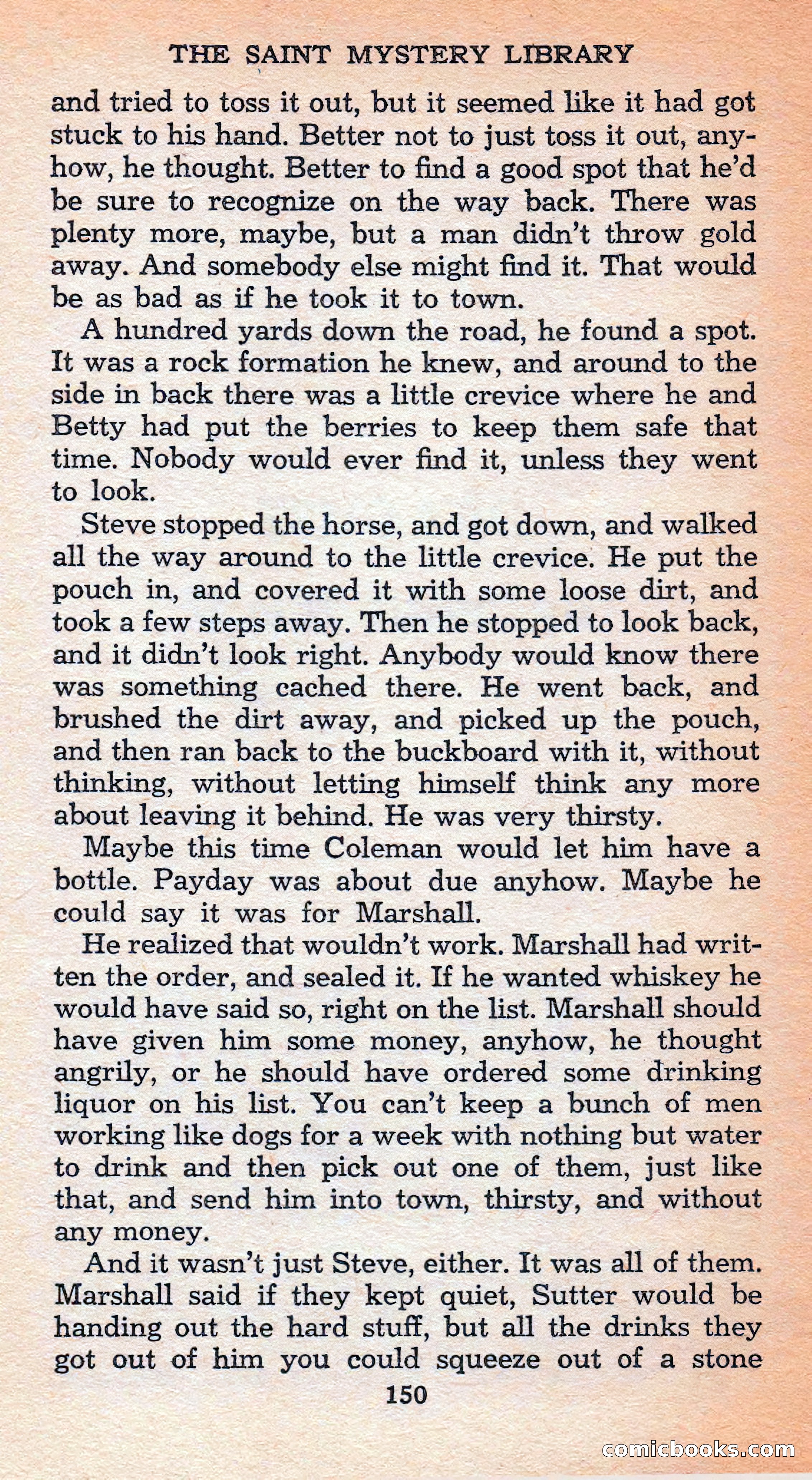 The Saint Mystery Library #128 — page 152 of 164