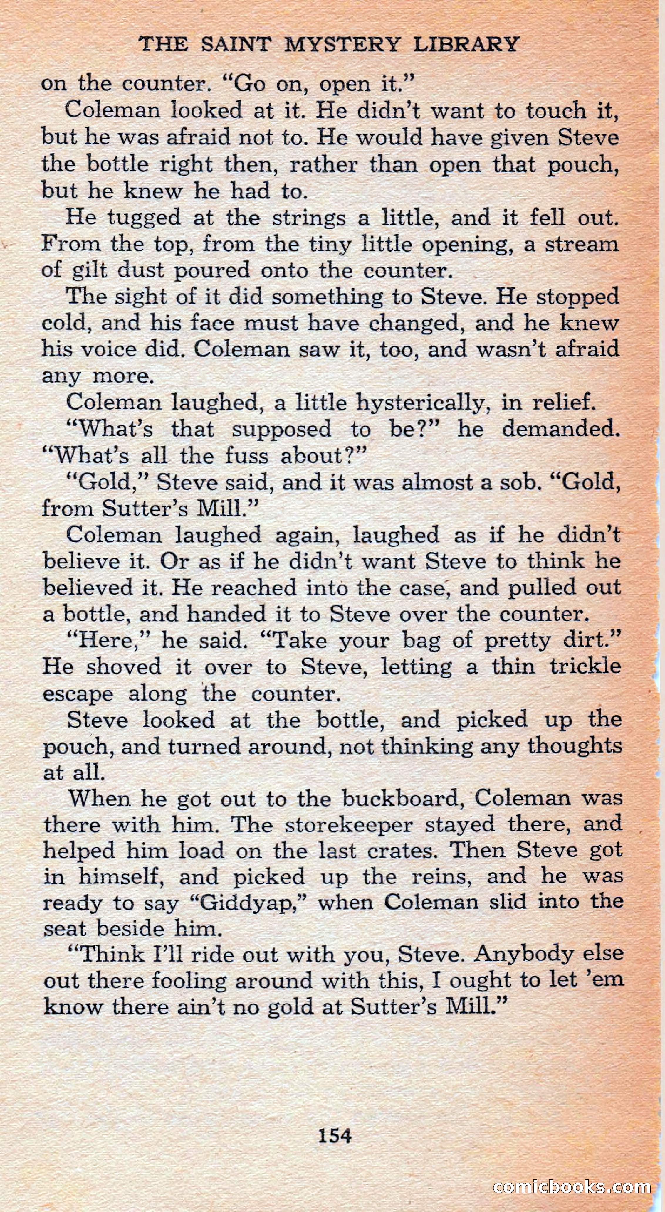 The Saint Mystery Library #128 — page 156 of 164