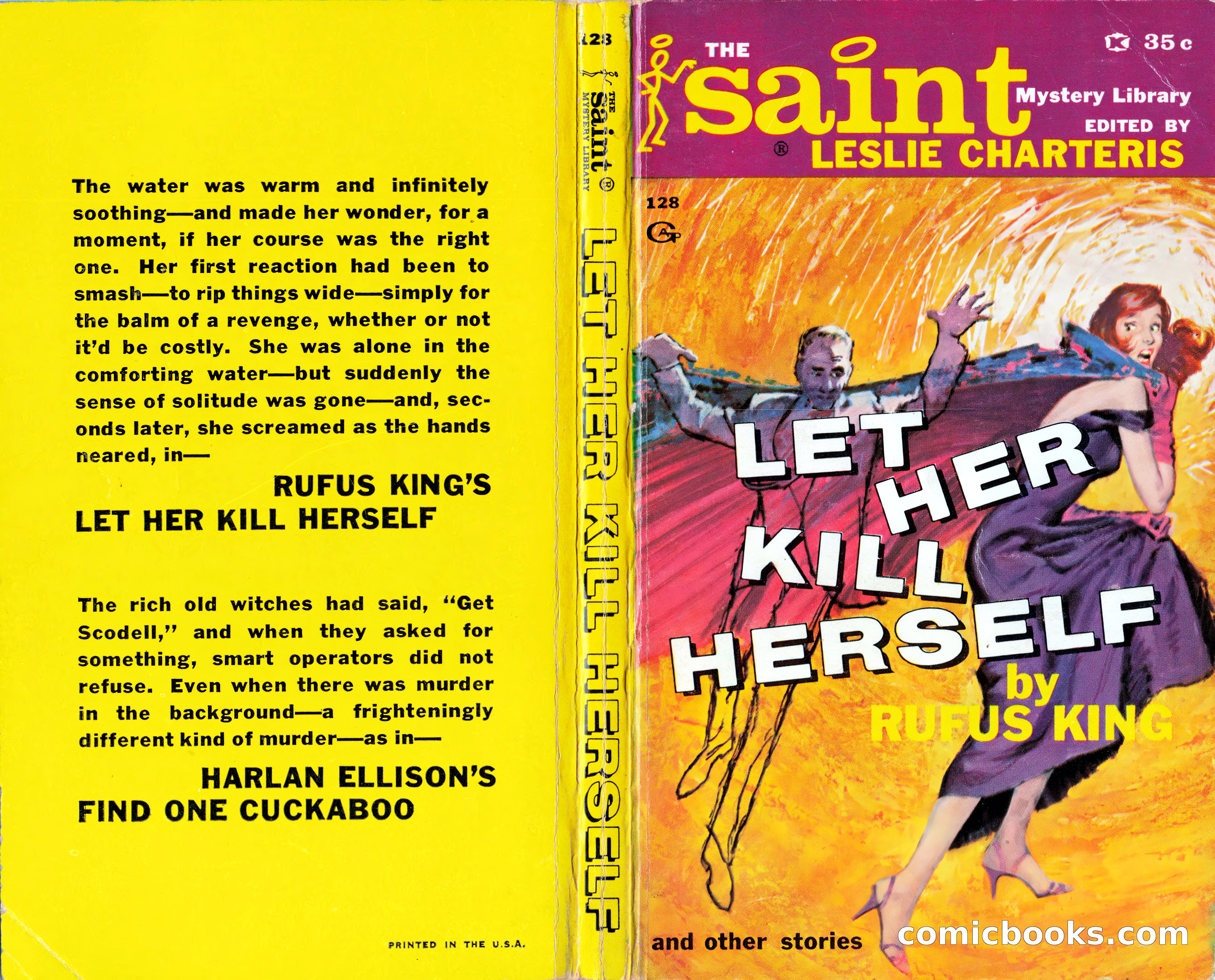 The Saint Mystery Library #128 — page 164 of 164