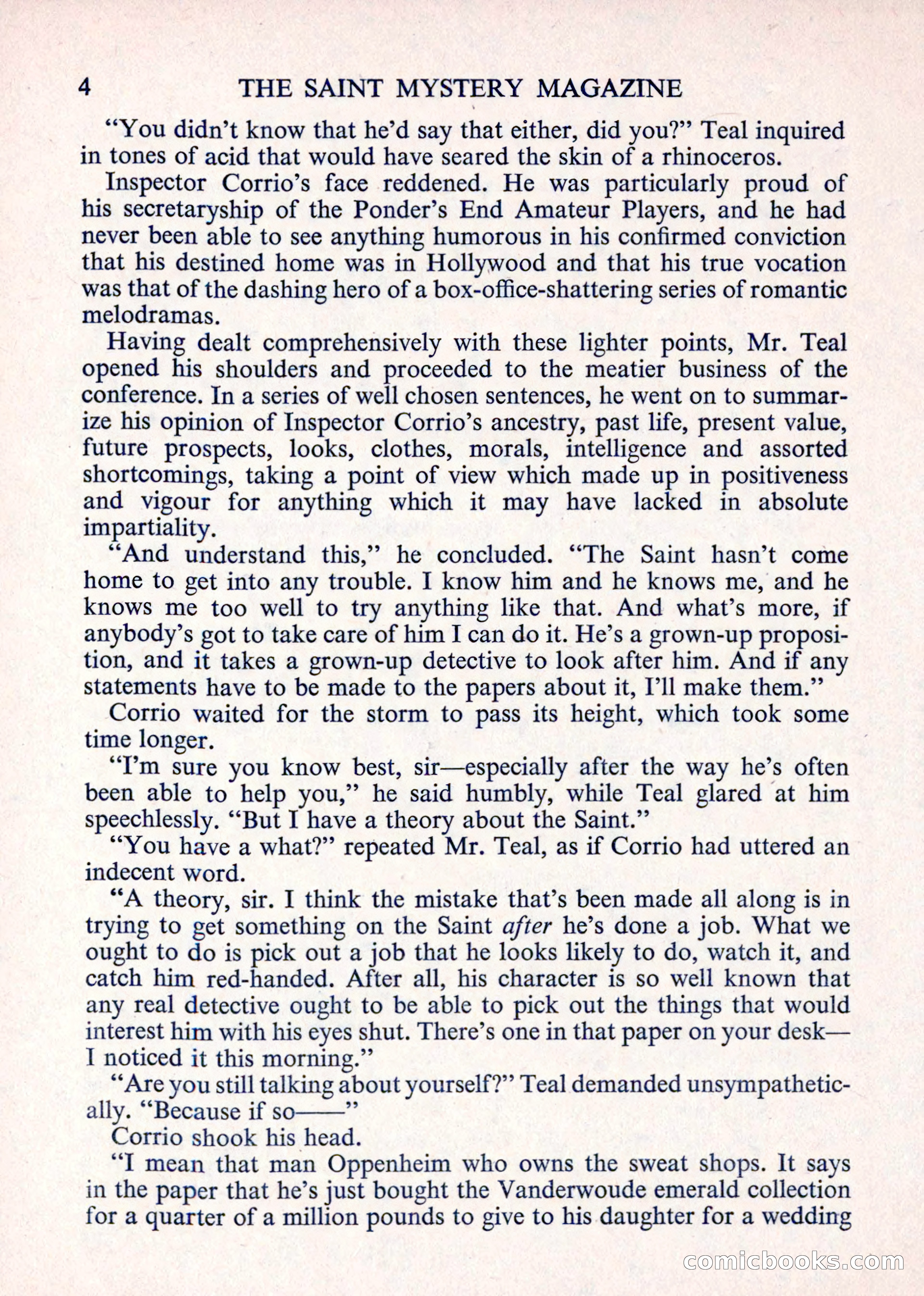 The Saint Mystery Magazine — page 6 of 132