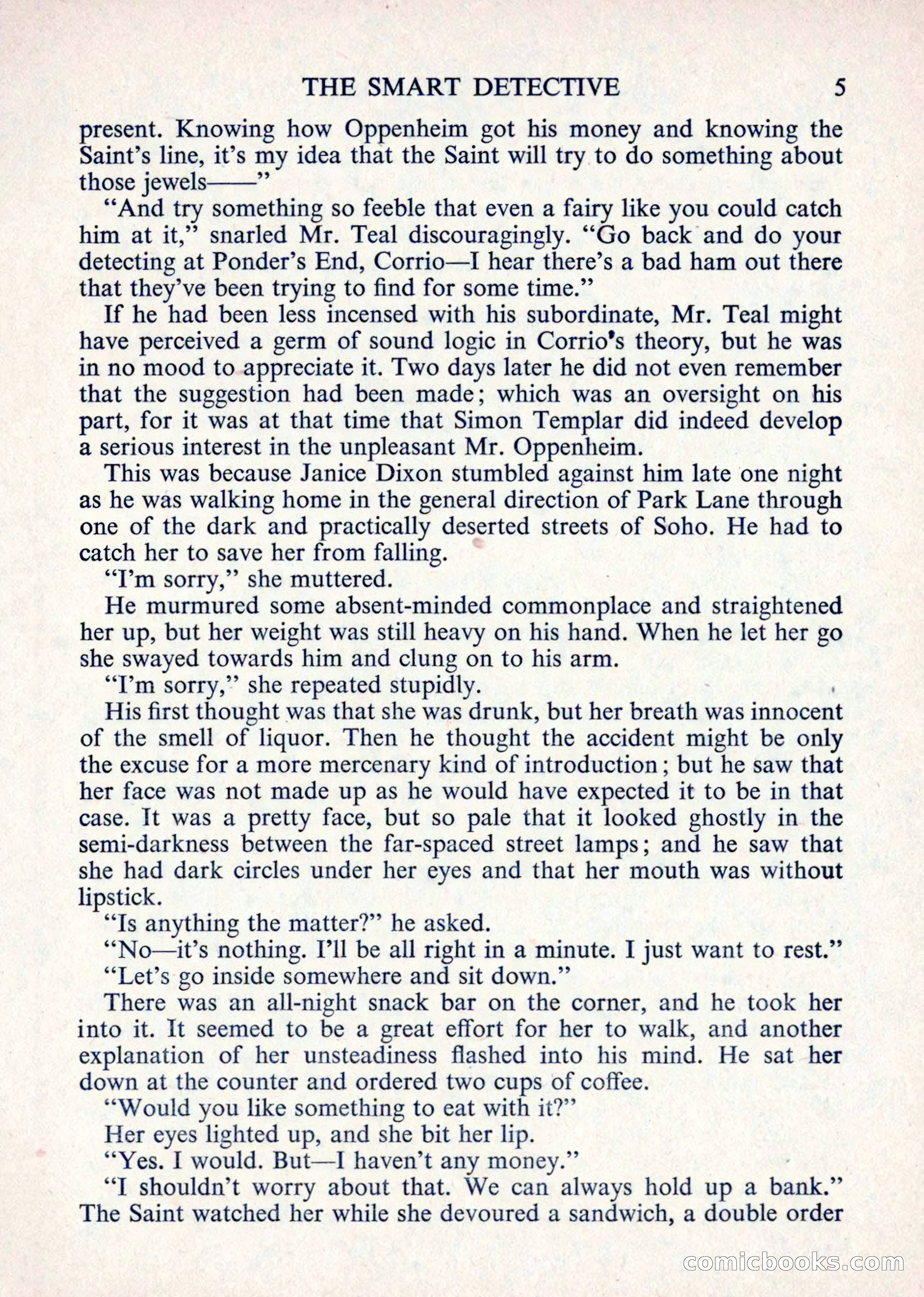 The Saint Mystery Magazine — page 7 of 132