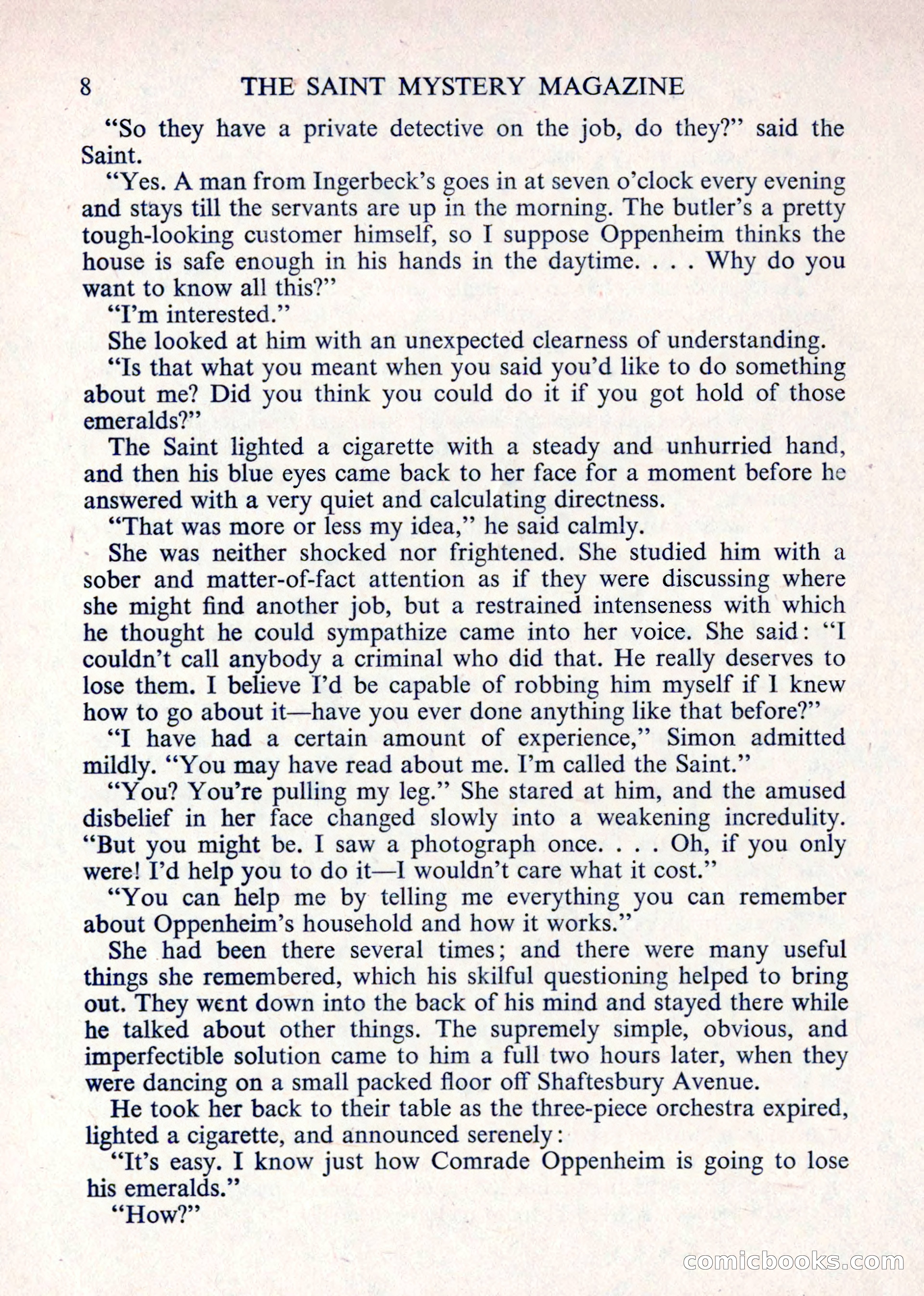 The Saint Mystery Magazine — page 10 of 132