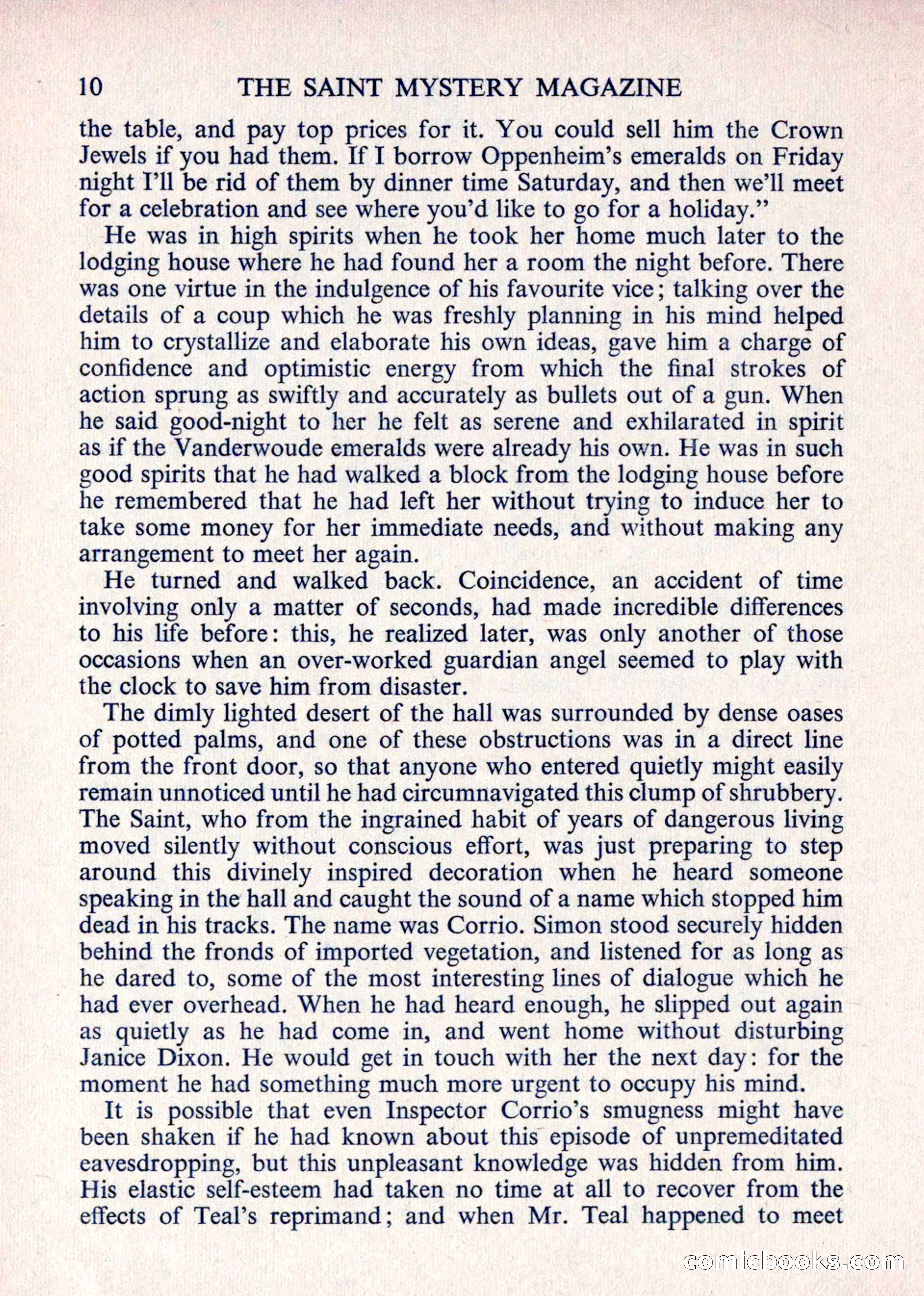 The Saint Mystery Magazine — page 12 of 132