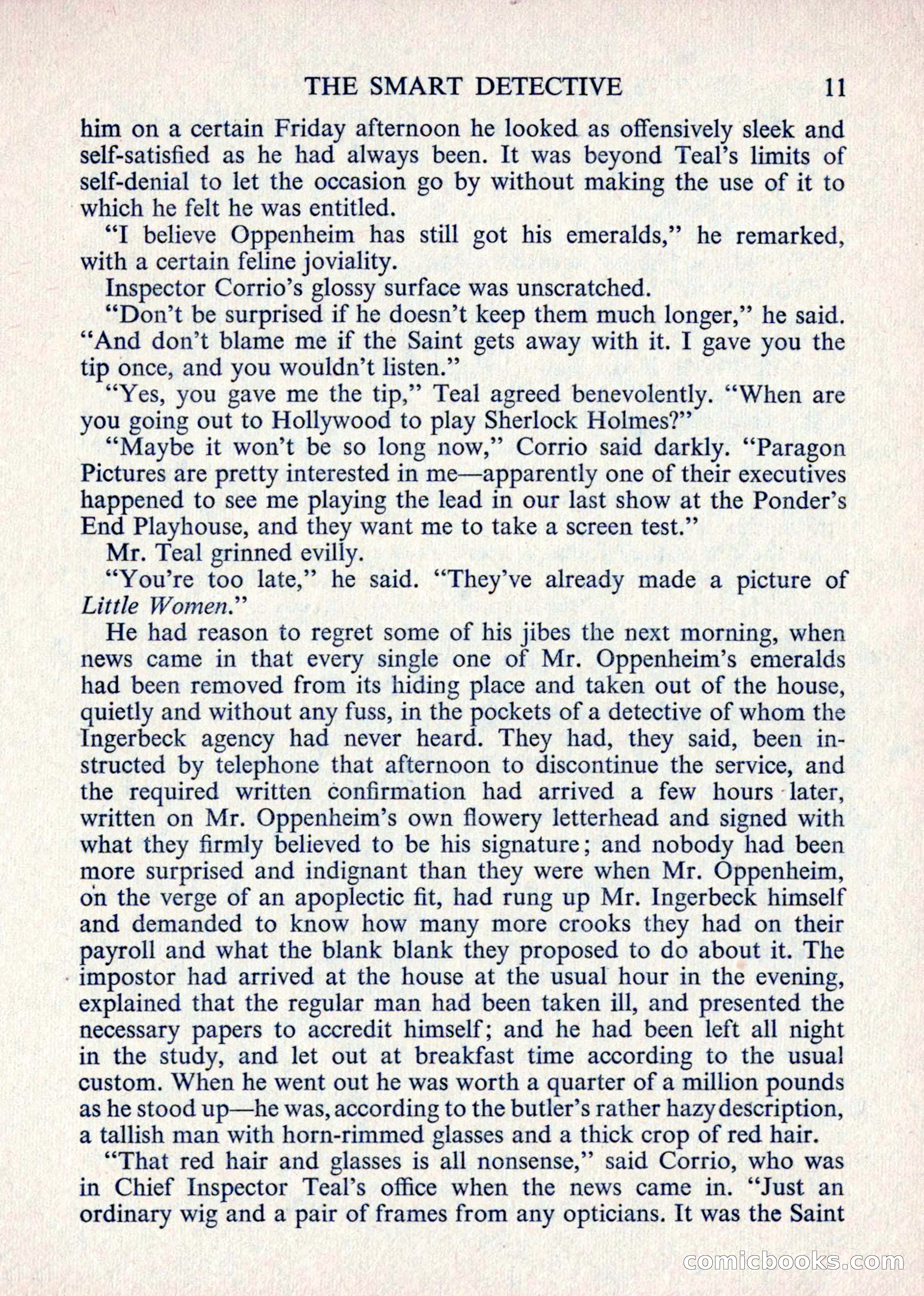The Saint Mystery Magazine — page 13 of 132