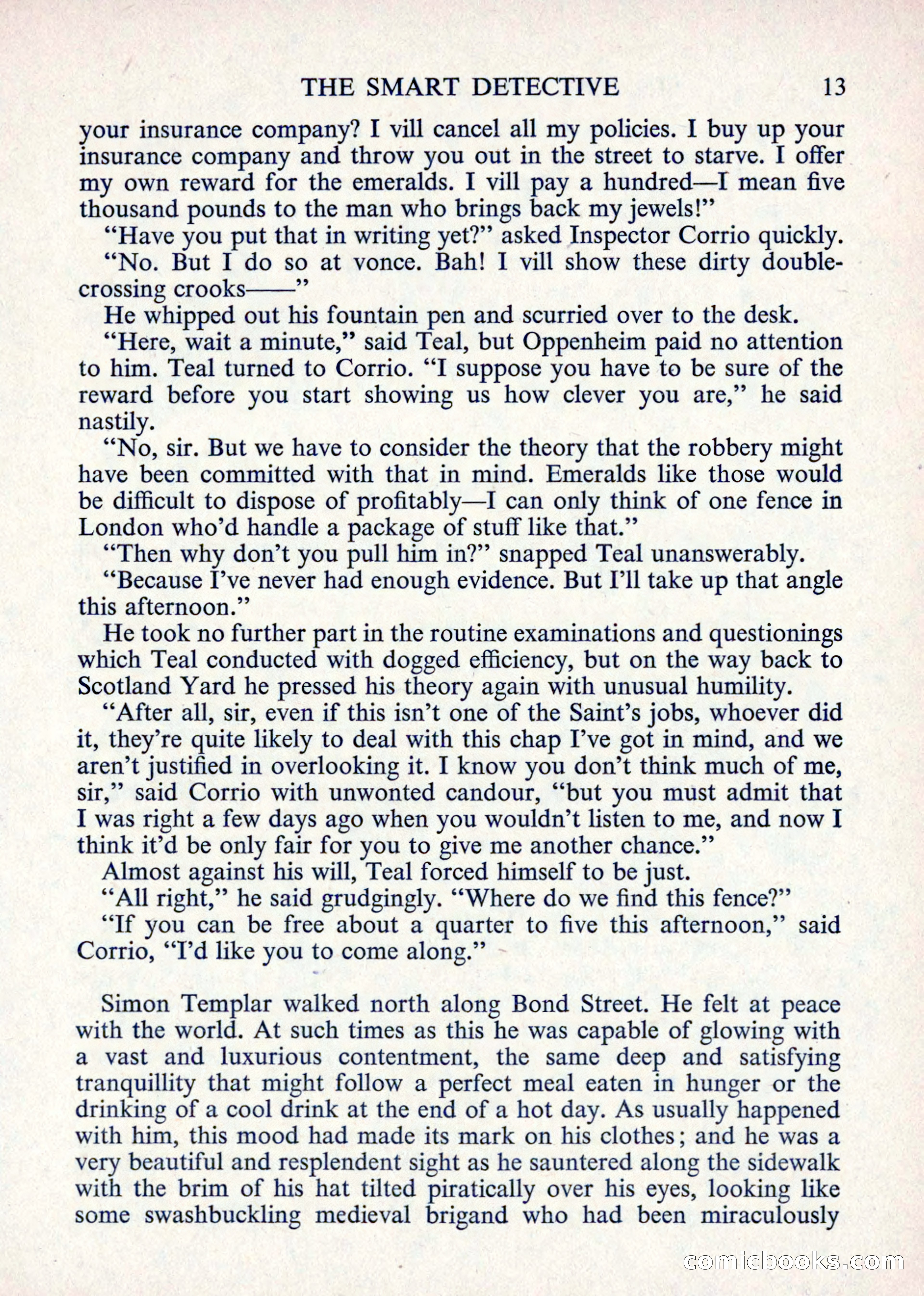 The Saint Mystery Magazine — page 15 of 132