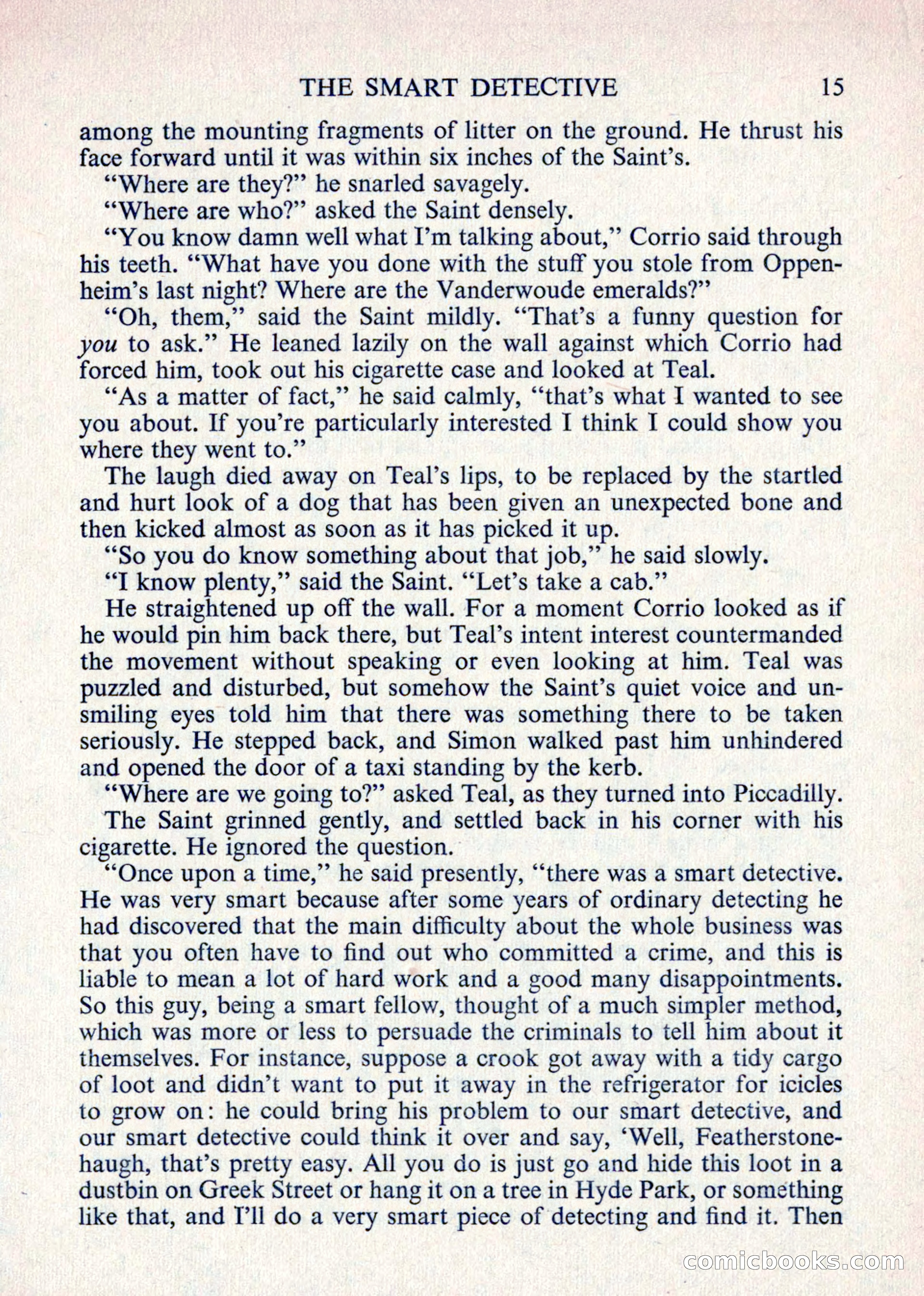 The Saint Mystery Magazine — page 17 of 132