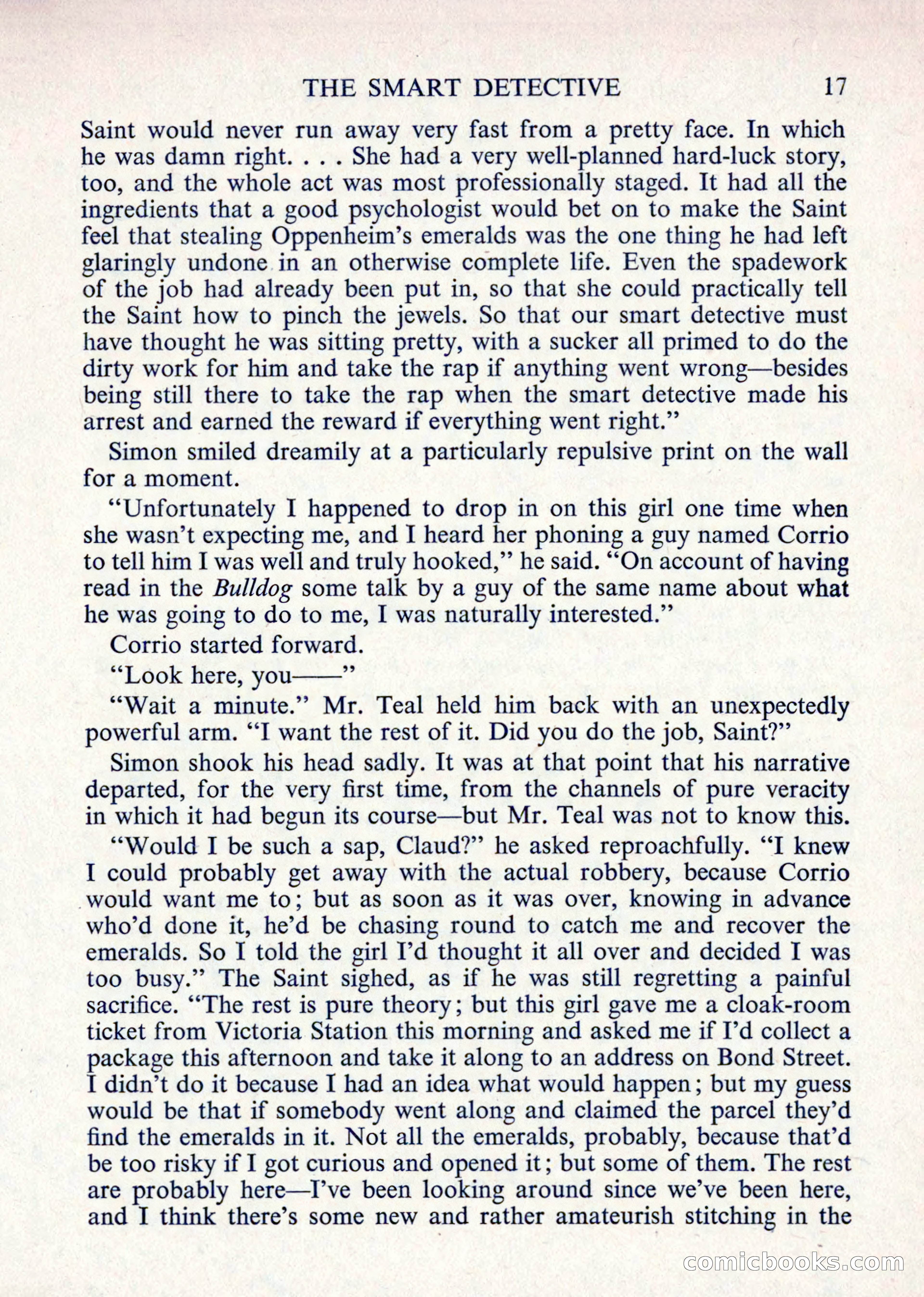 The Saint Mystery Magazine — page 19 of 132