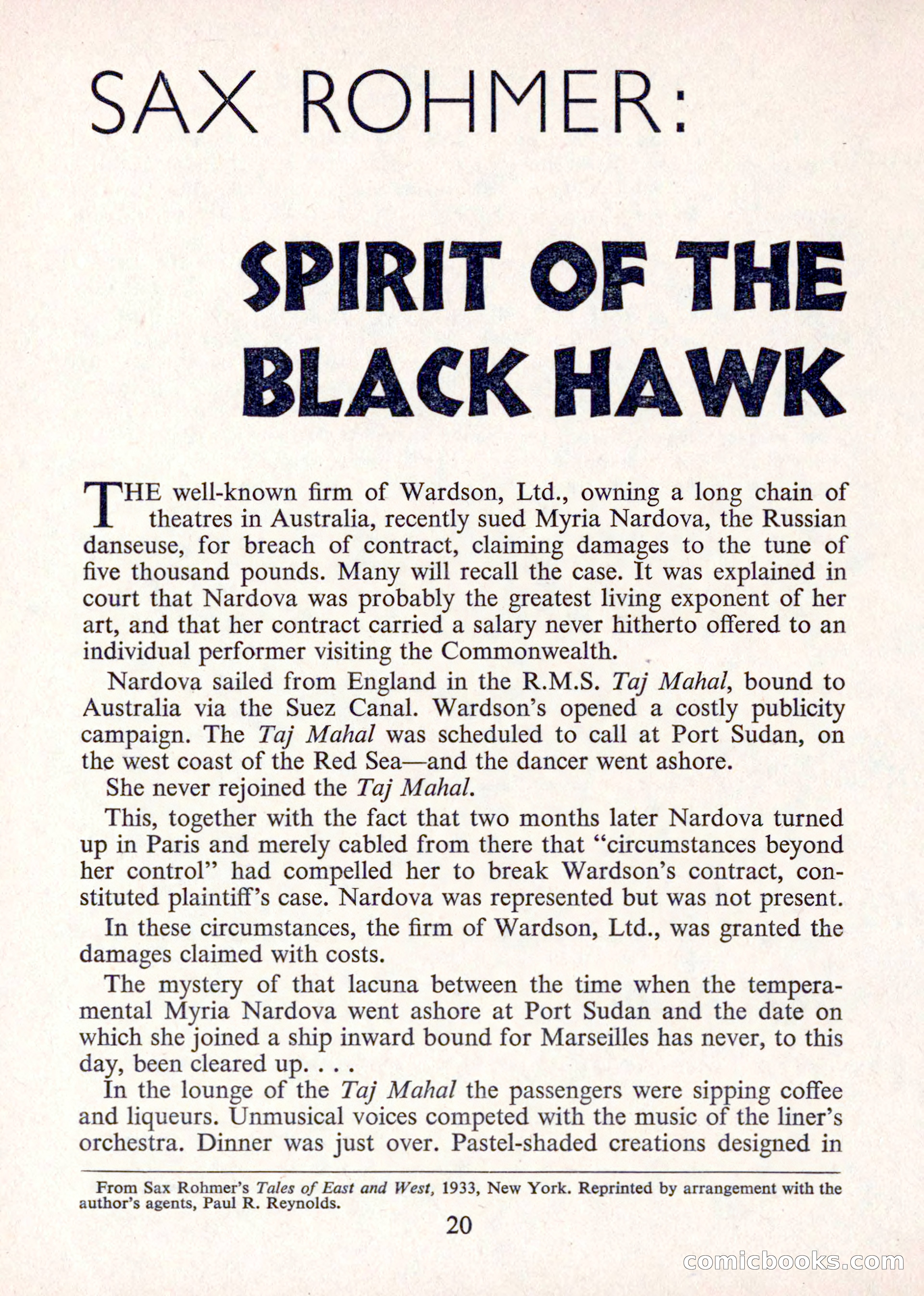 The Saint Mystery Magazine — page 22 of 132