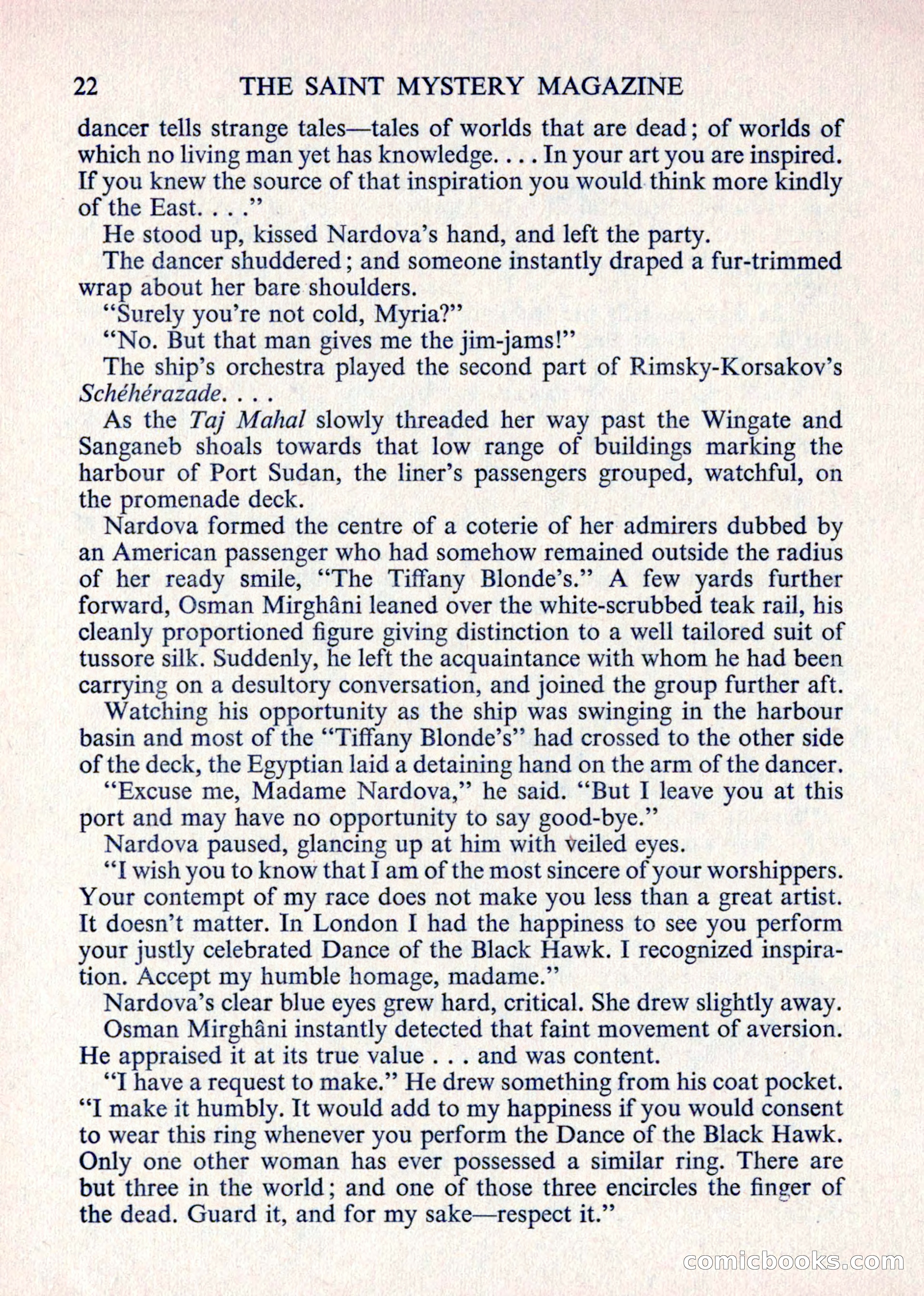 The Saint Mystery Magazine — page 24 of 132