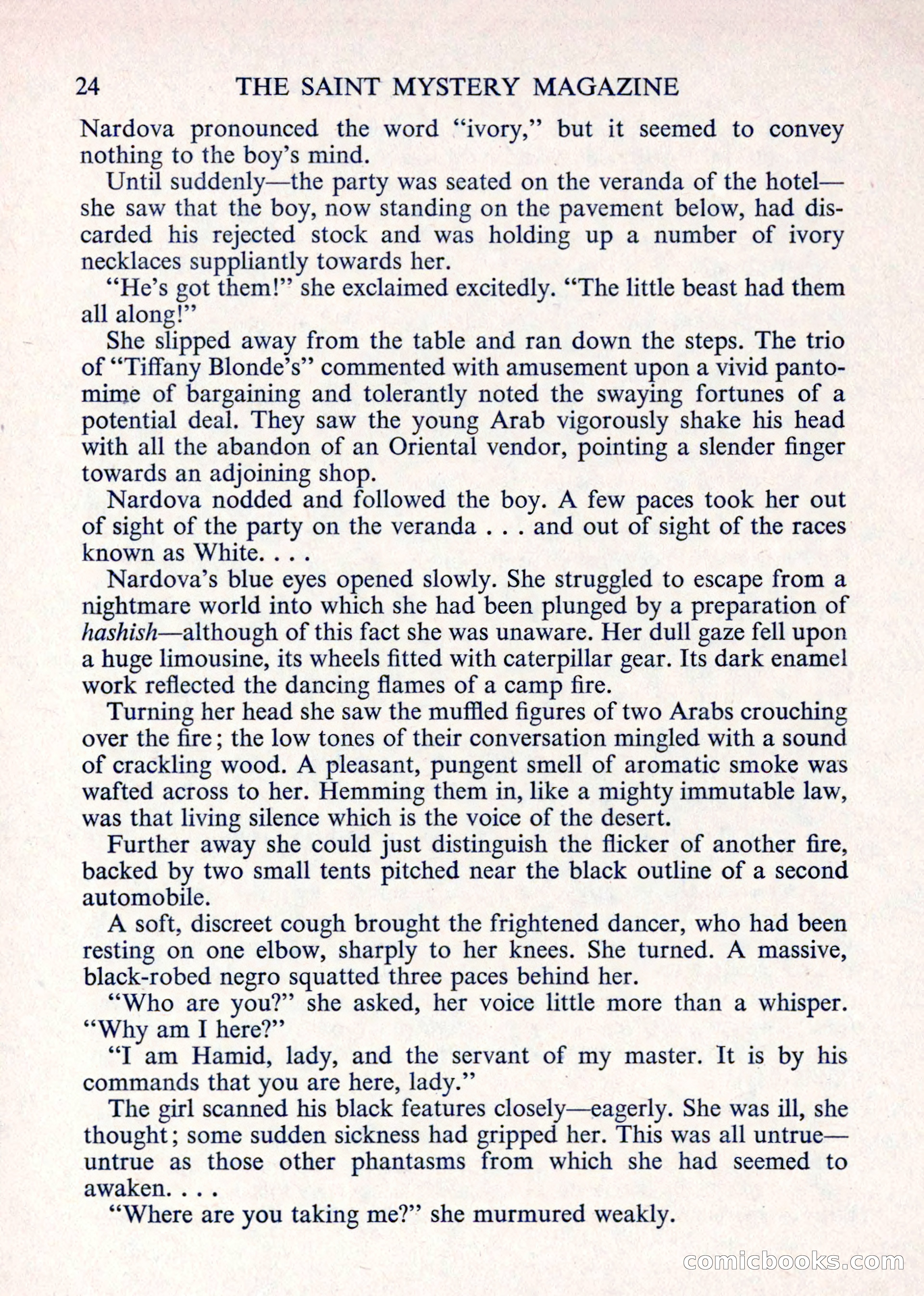 The Saint Mystery Magazine — page 26 of 132