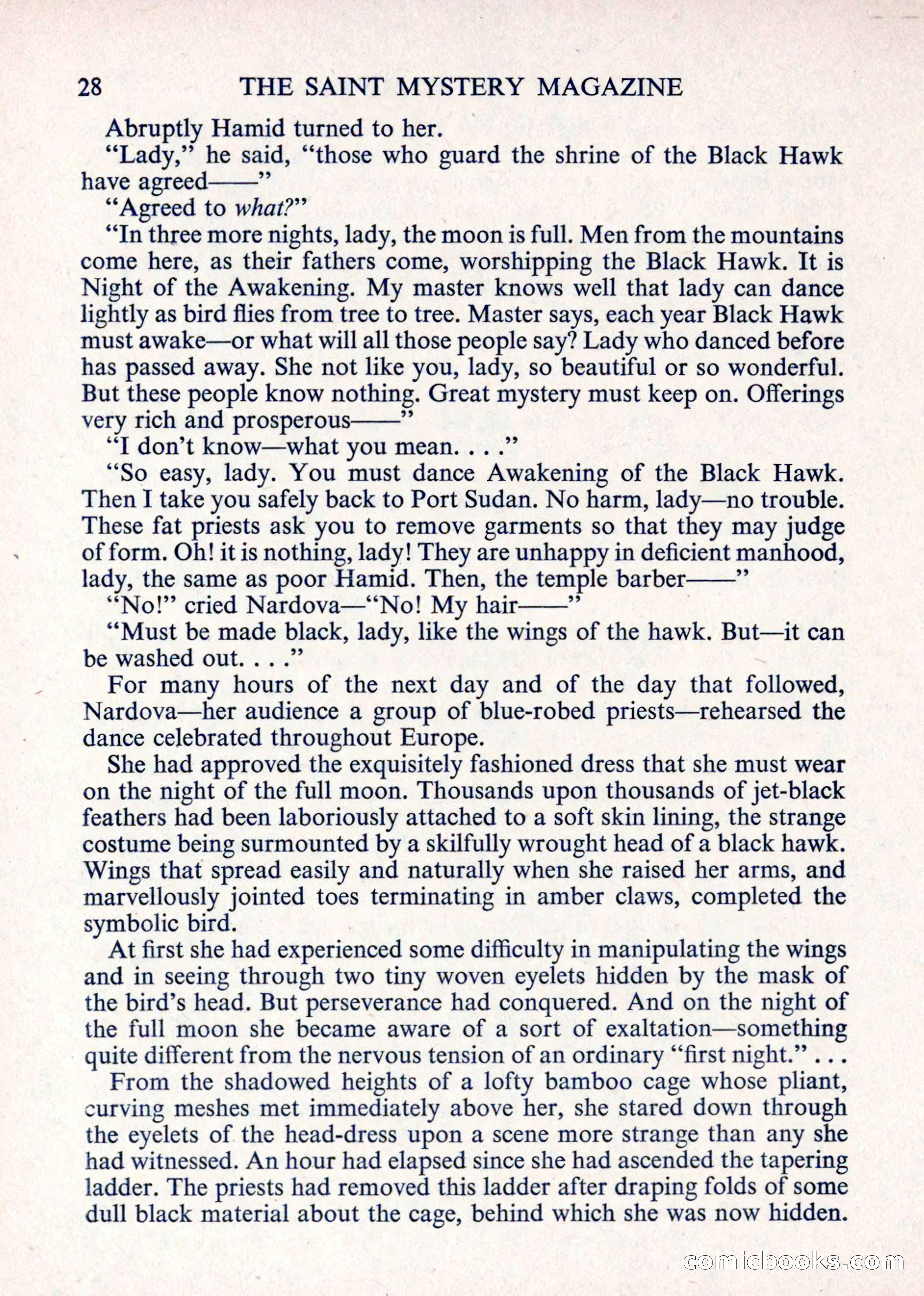 The Saint Mystery Magazine — page 30 of 132