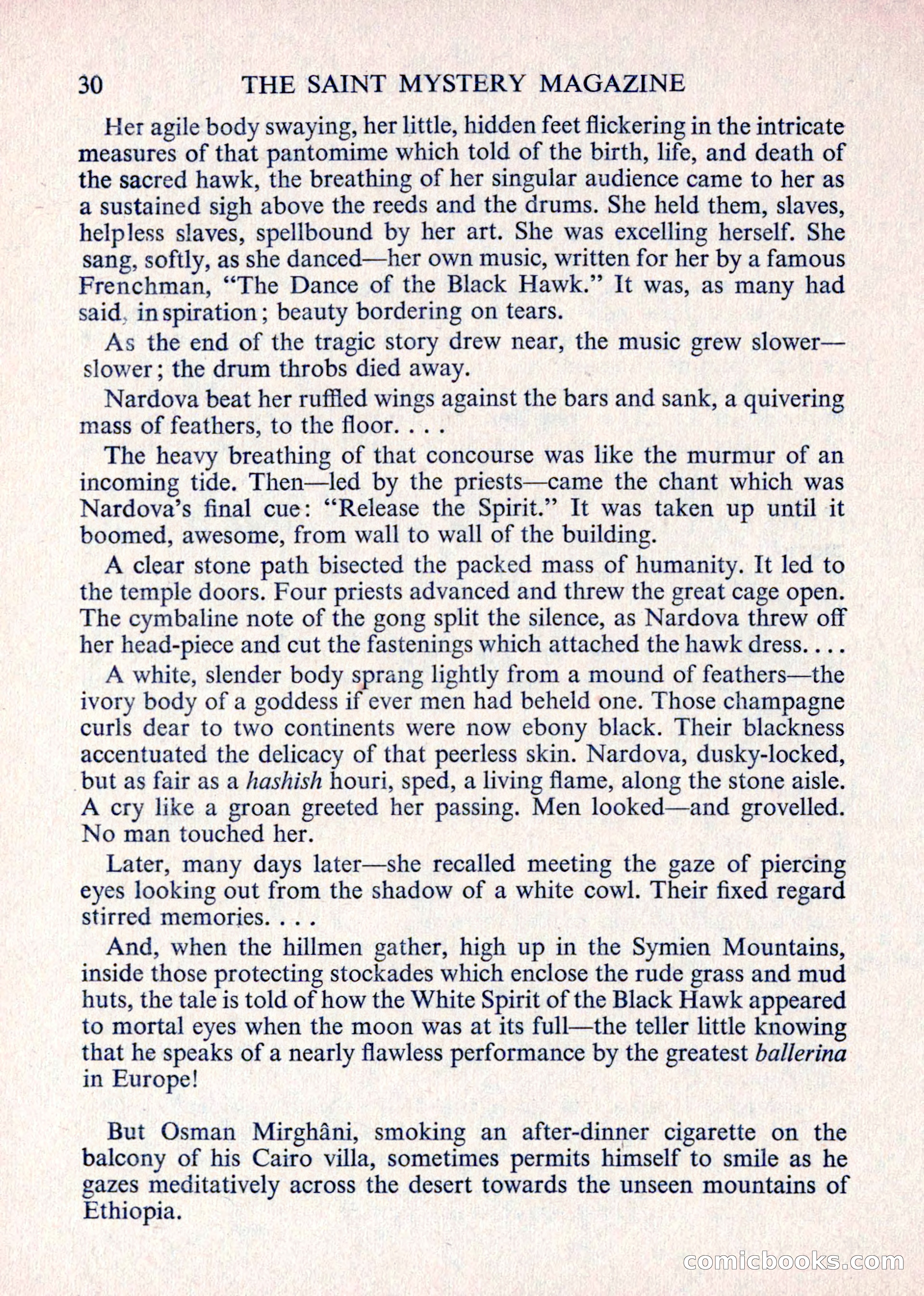 The Saint Mystery Magazine — page 32 of 132
