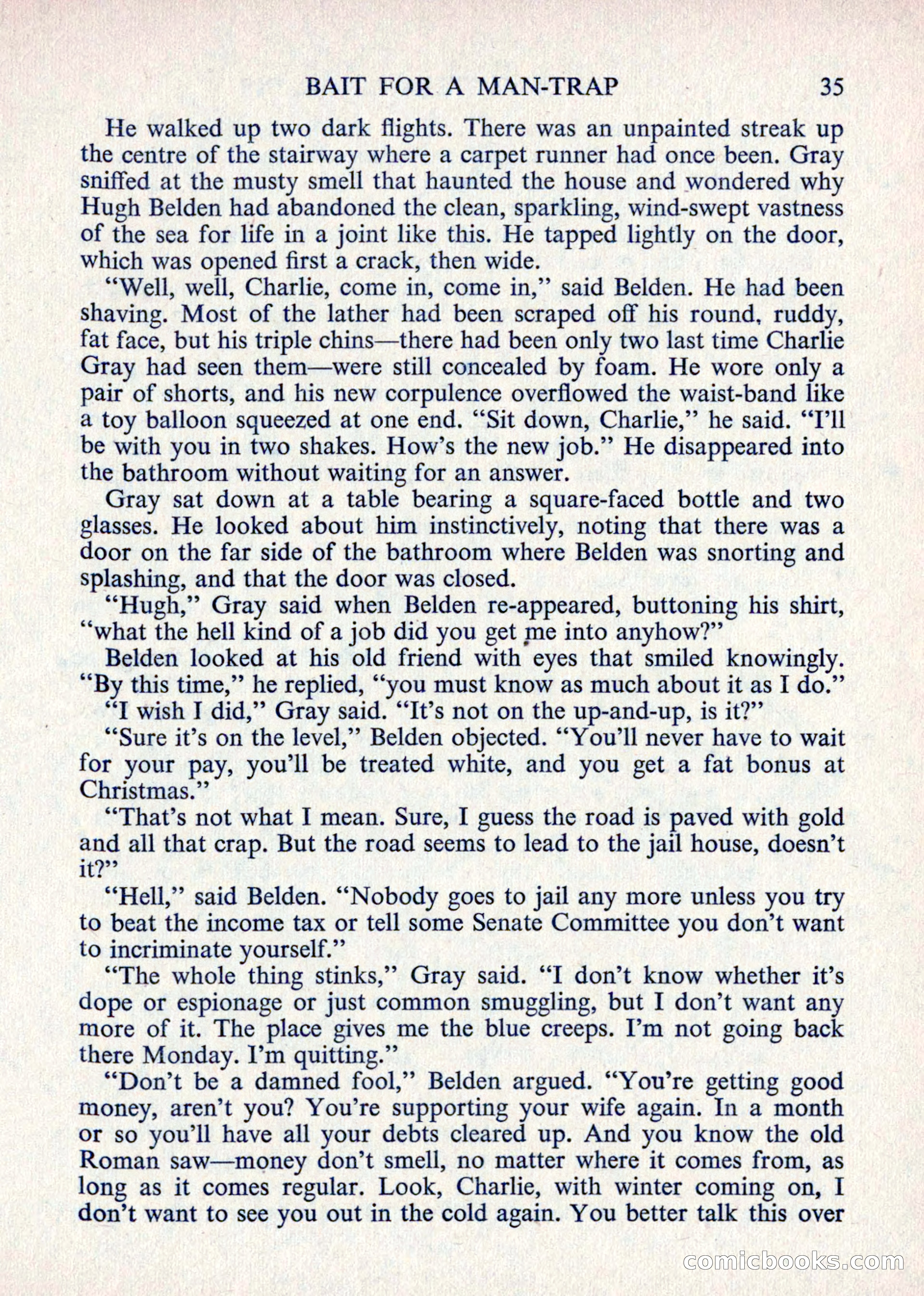 The Saint Mystery Magazine — page 37 of 132